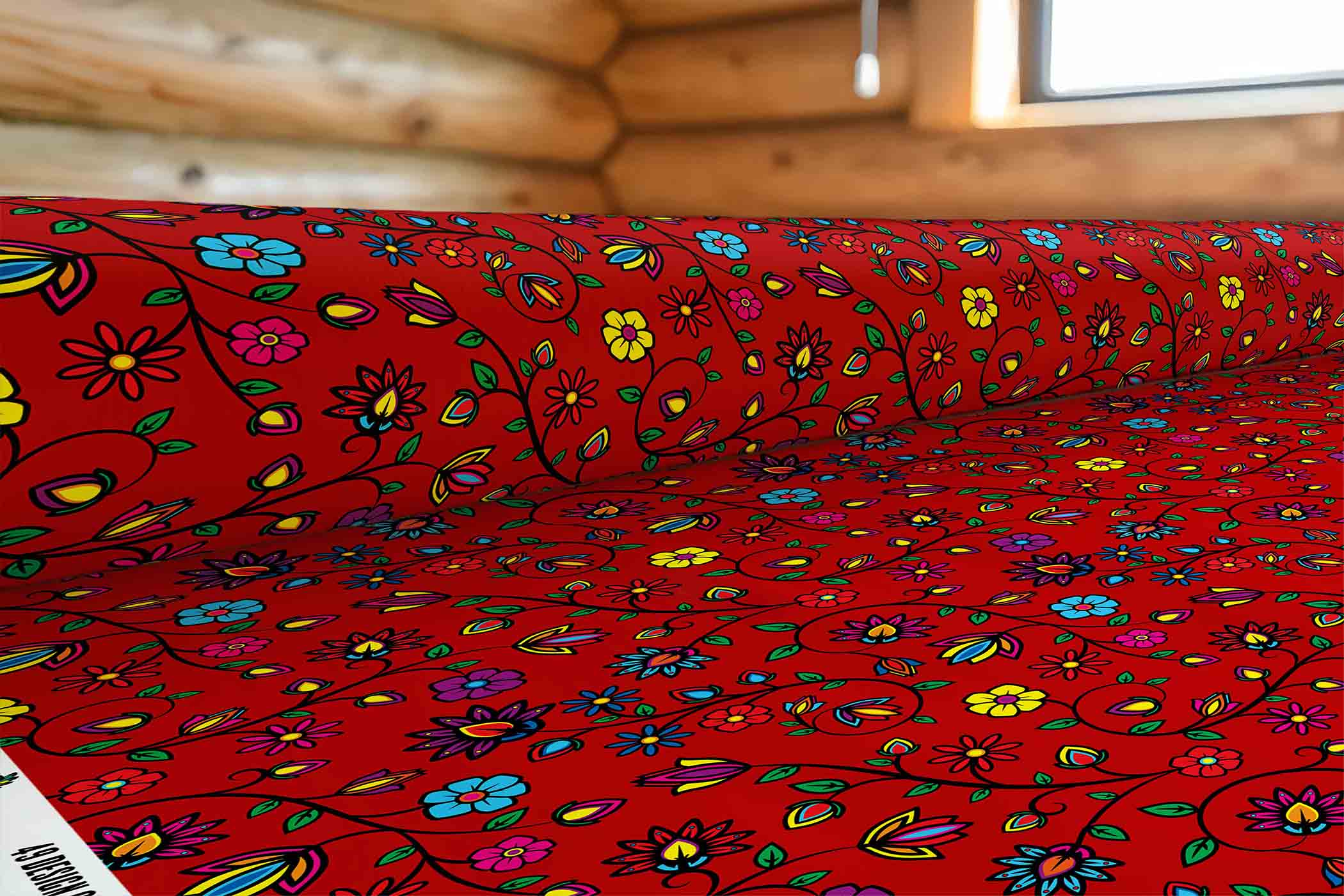 Nature's Nexus Red 42 Inch Cotton Poplin Pre Order