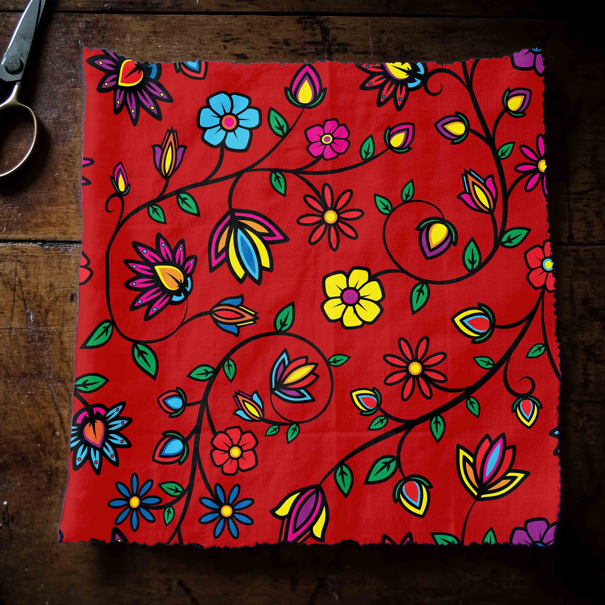 Nature's Nexus Red 42 Inch Cotton Poplin Pre Order