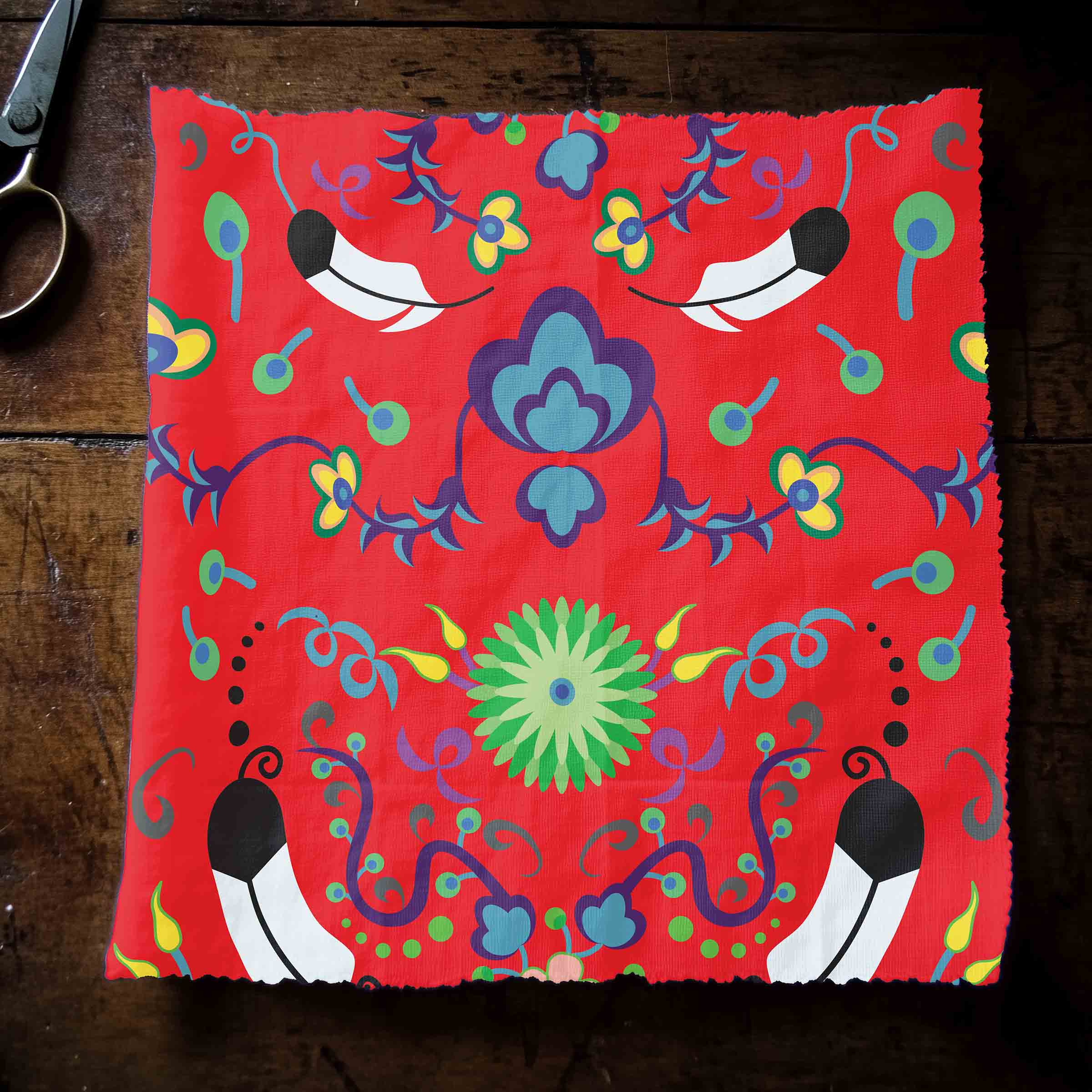 New Growth Vermillion 42 Inch Cotton Poplin Pre Order