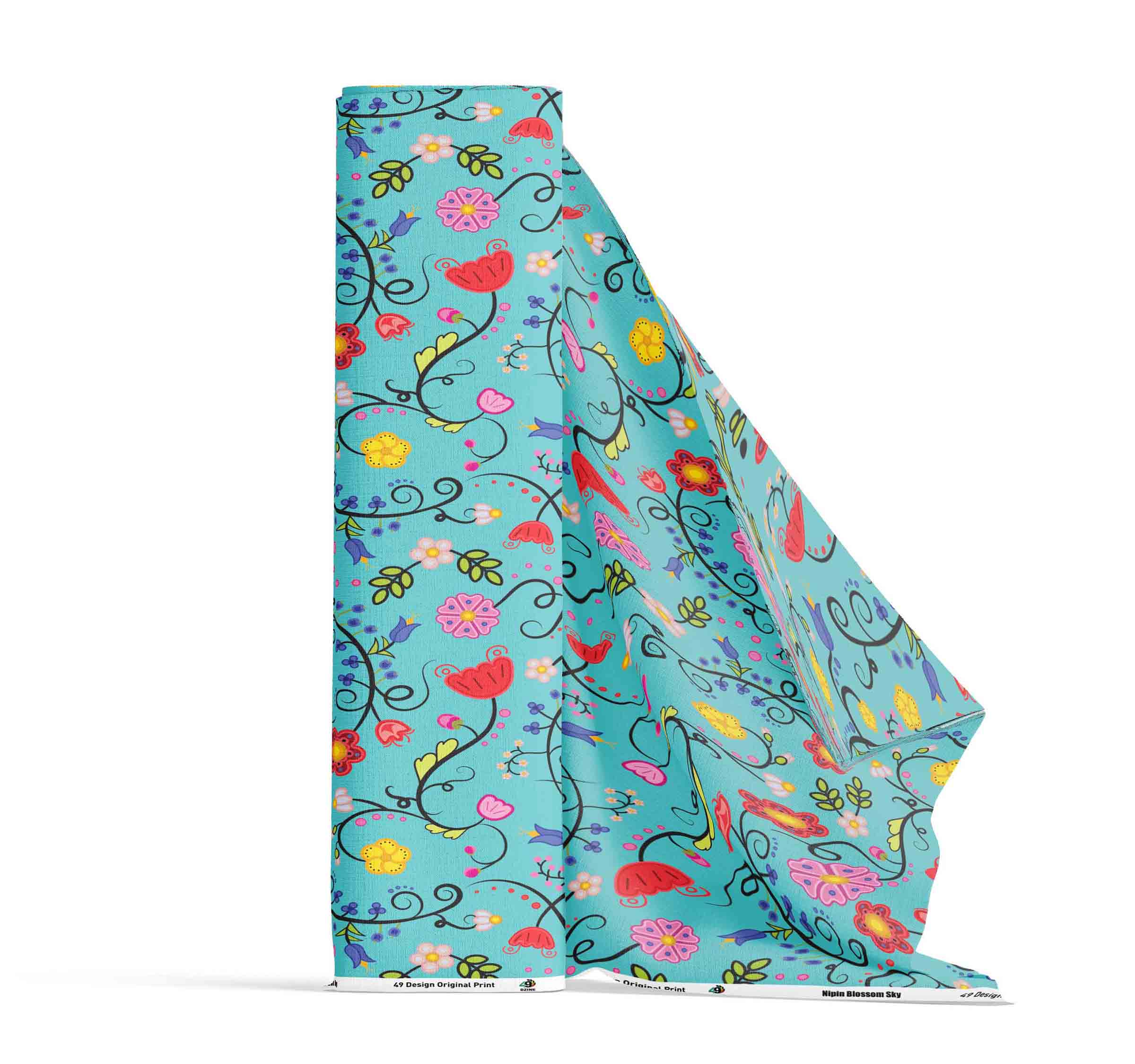 Nipin Blossom Sky 42 inch Cotton Poplin Pre Order