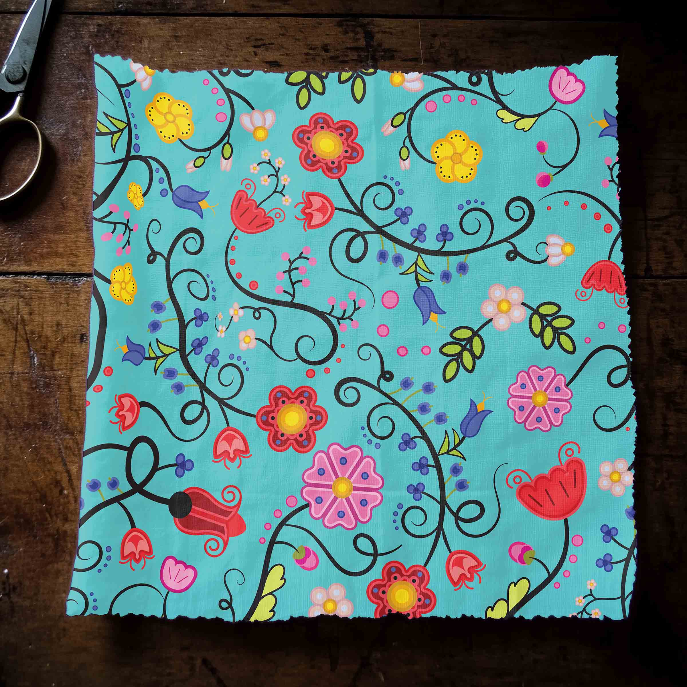 Nipin Blossom Sky 42 inch Cotton Poplin Pre Order