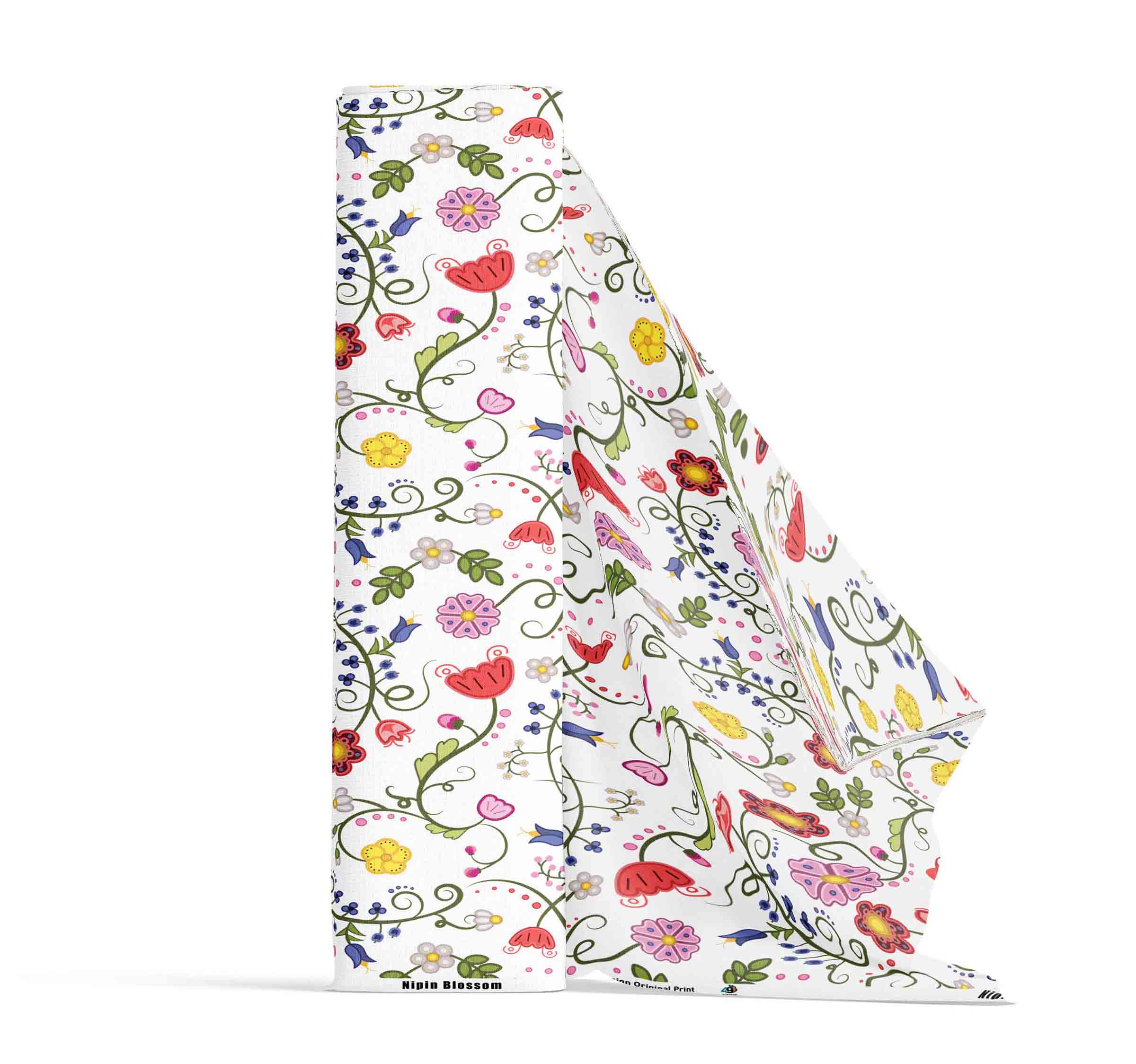 Nipin Blossom White 42 Inch Cotton Poplin Pre Order
