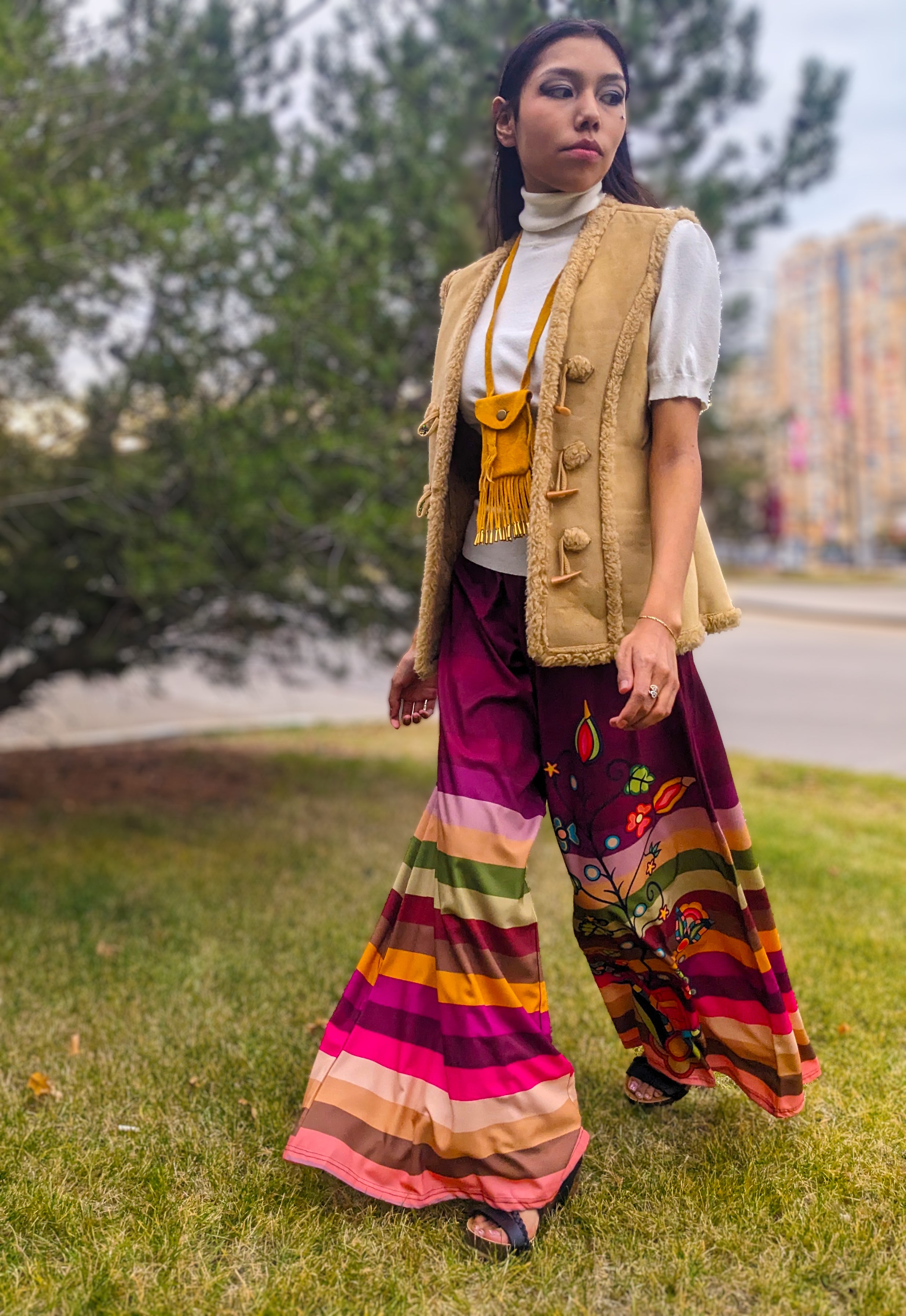 Earth's Blanket Ribbon Pants