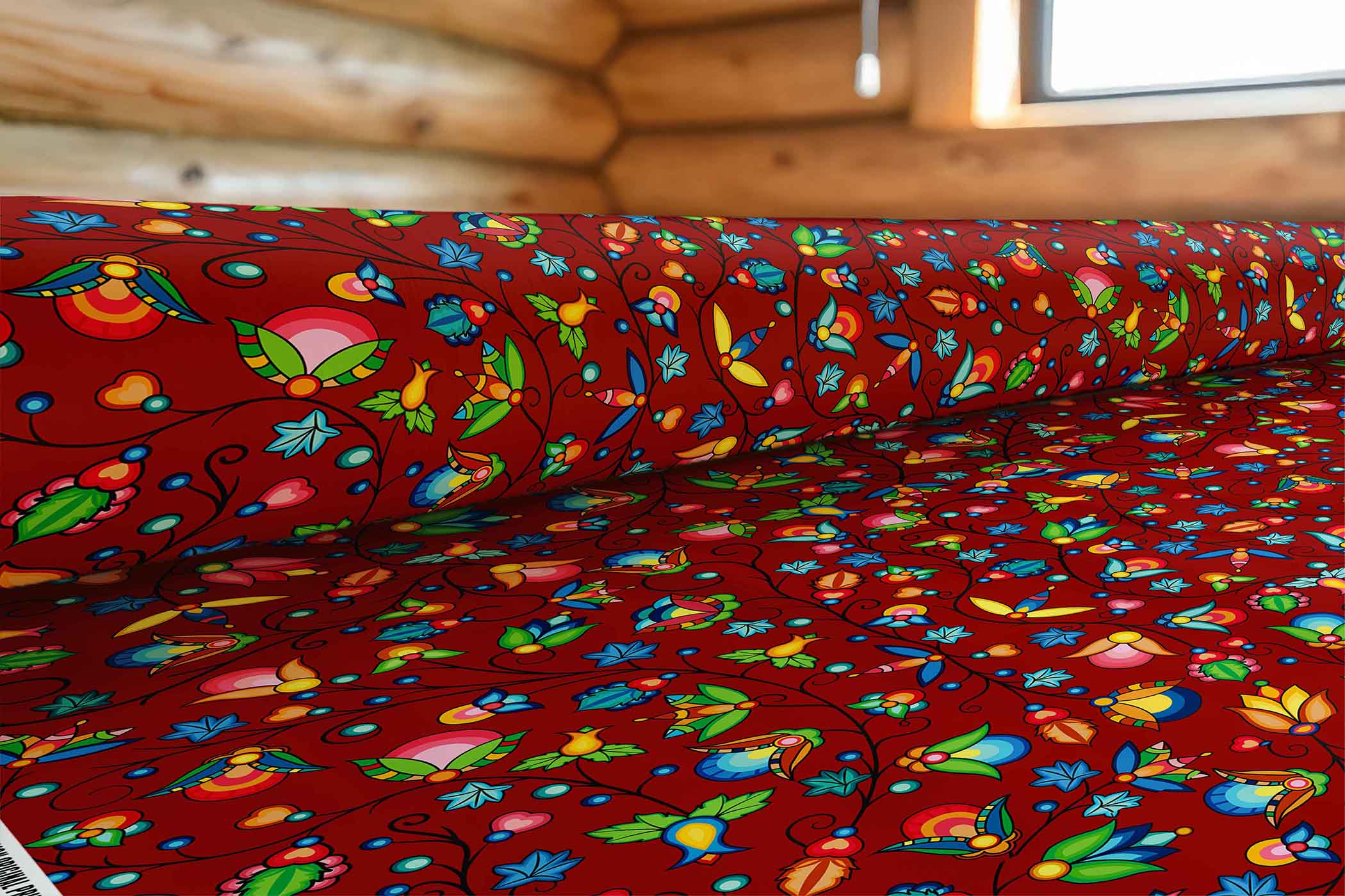 Prairie Plains Spirit Red 42 Inch Cotton Poplin Pre Order