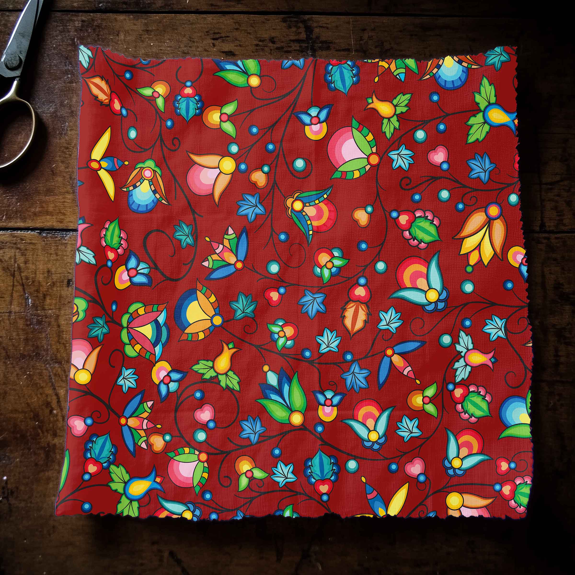 Prairie Plains Spirit Red 42 Inch Cotton Poplin Pre Order