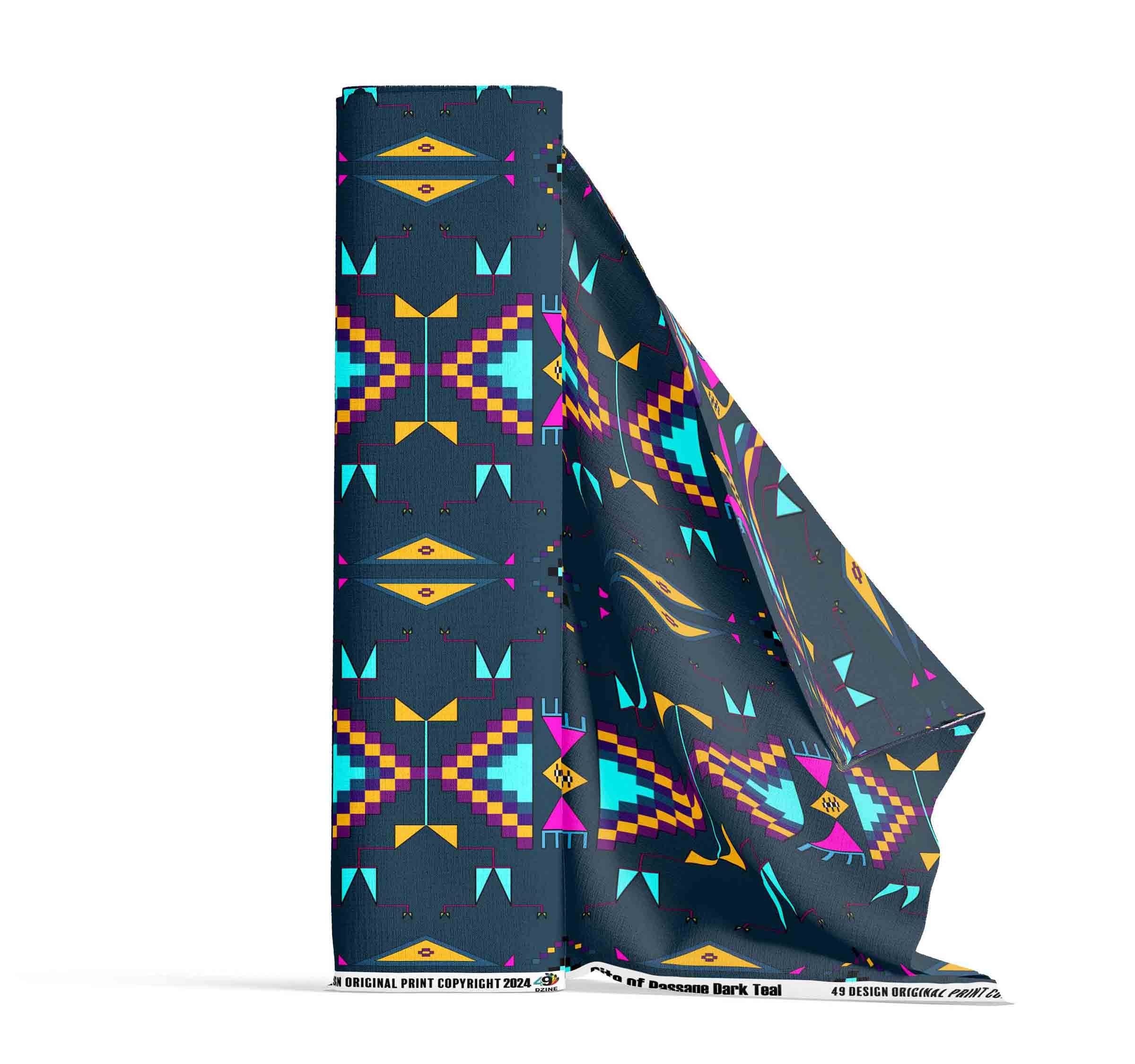Rite of Passage Dark Teal 42 Inch Cotton Poplin Pre Order