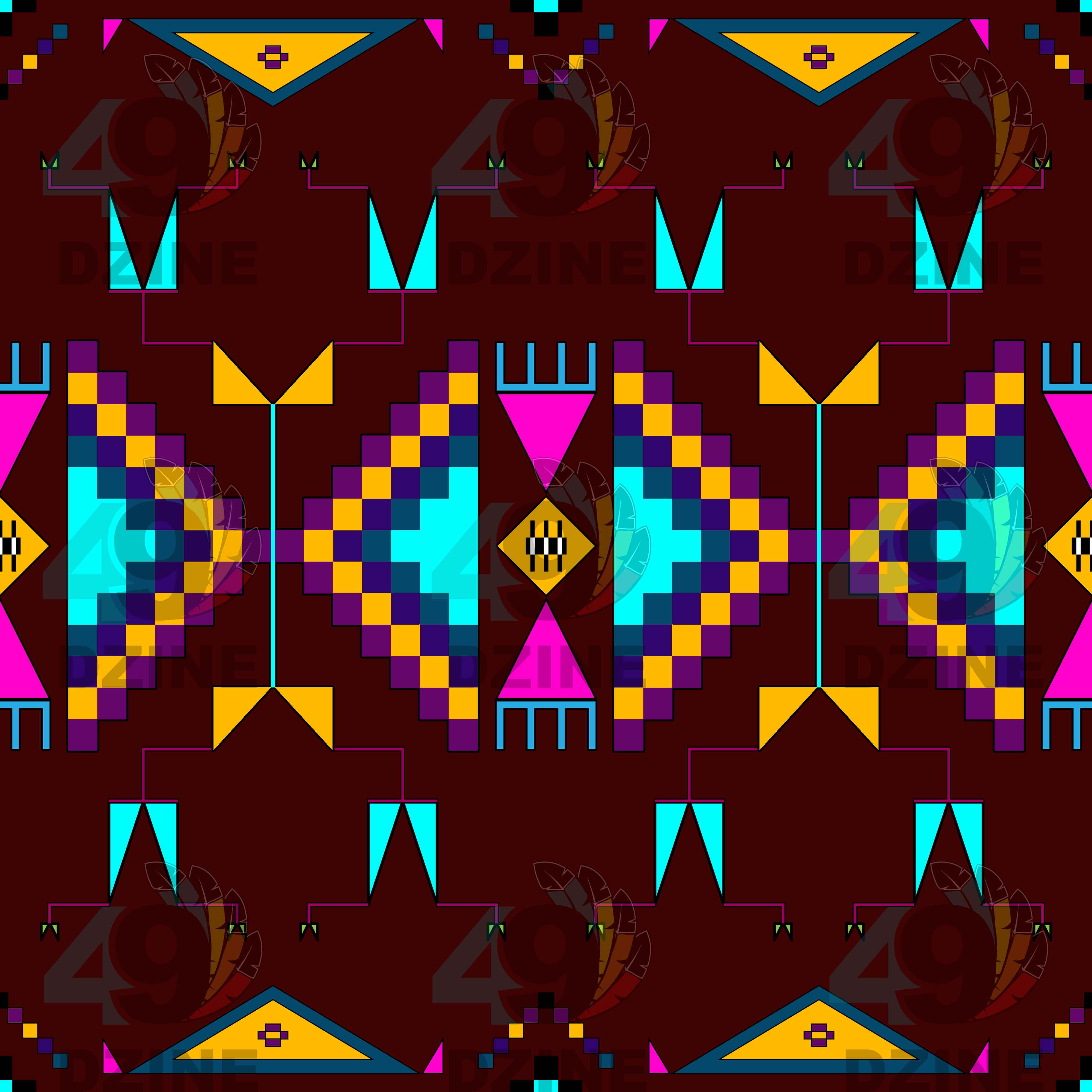 Rite of Passage Pemmican Berry 42 Inch Cotton Poplin Pre Order