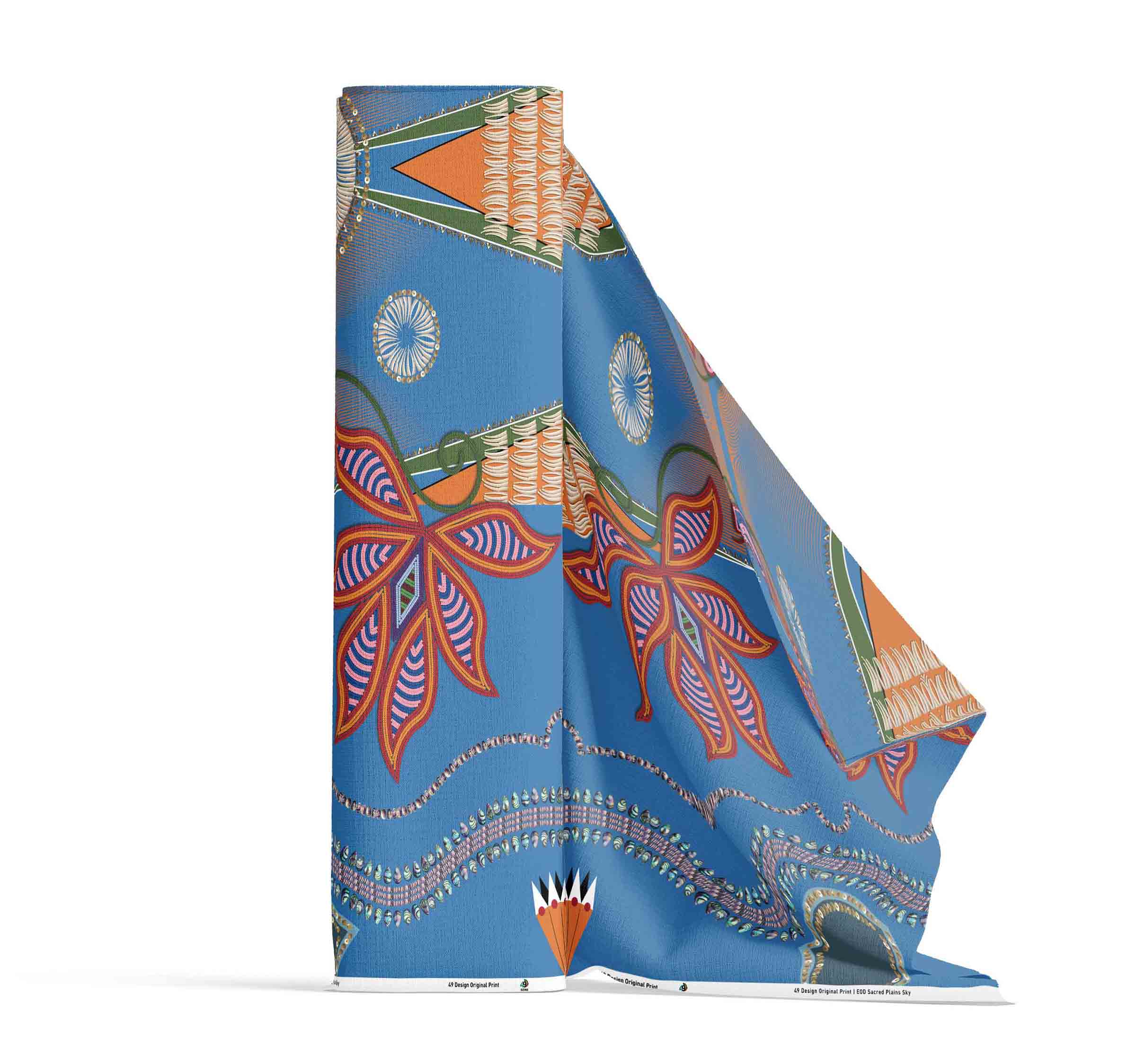 Sacred Plains Sky 42 Inch Cotton Poplin Pre Order