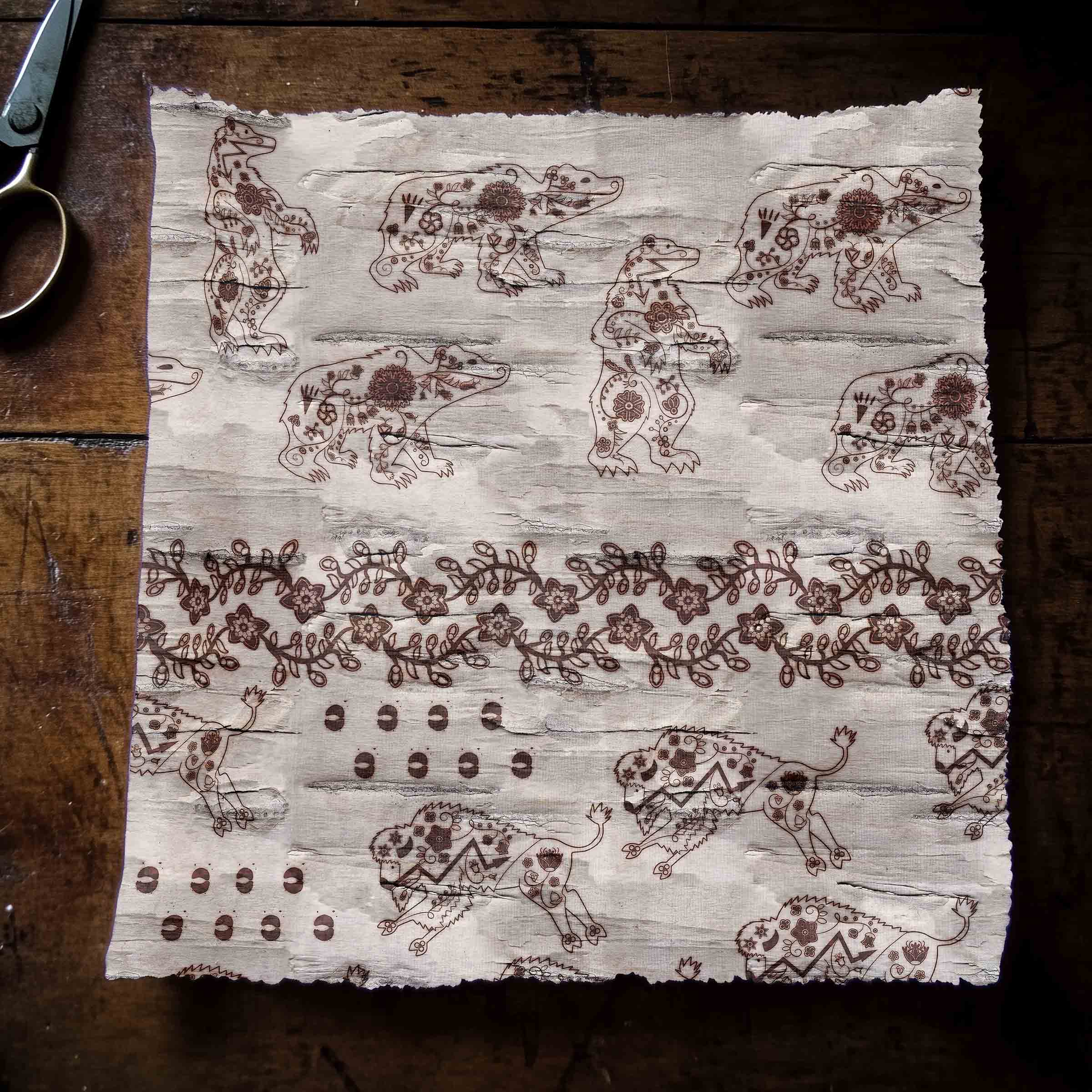 Sacred Run 42 Inch Cotton Poplin Pre Order