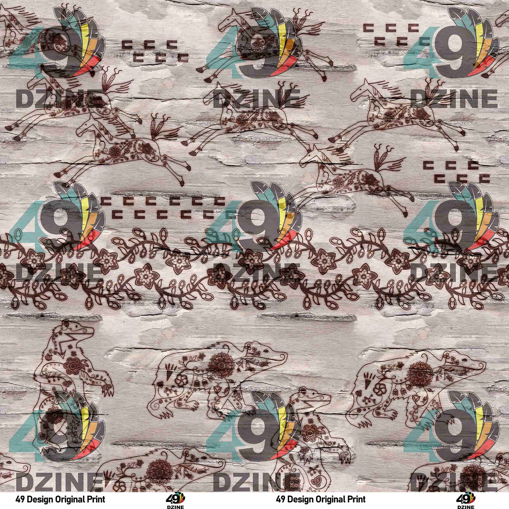 Sacred Run 42 Inch Cotton Poplin Pre Order