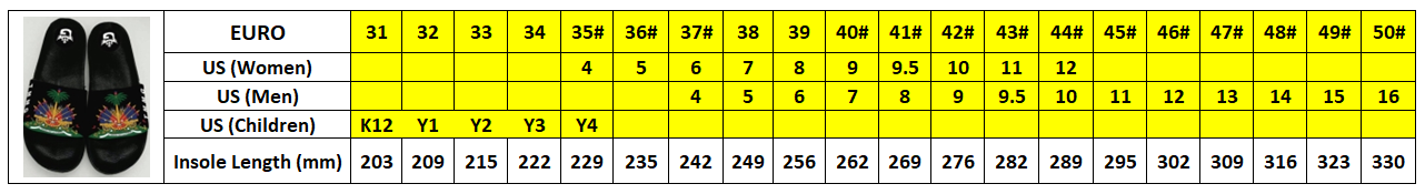 Floral Beadwork Four Clans Winter Slide Sandals