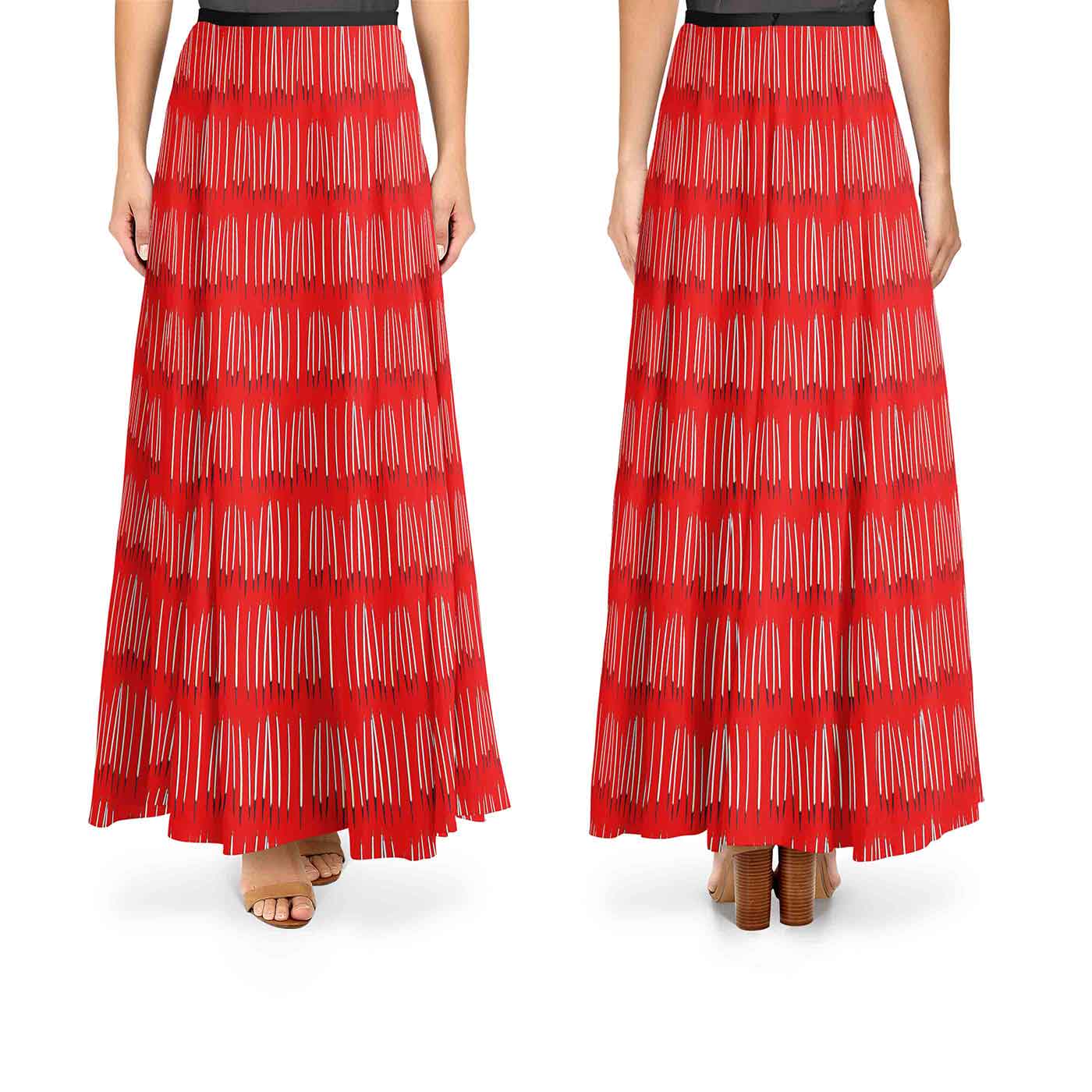Quills Dancing Red 56 Inch Cotton Poplin Pre Order