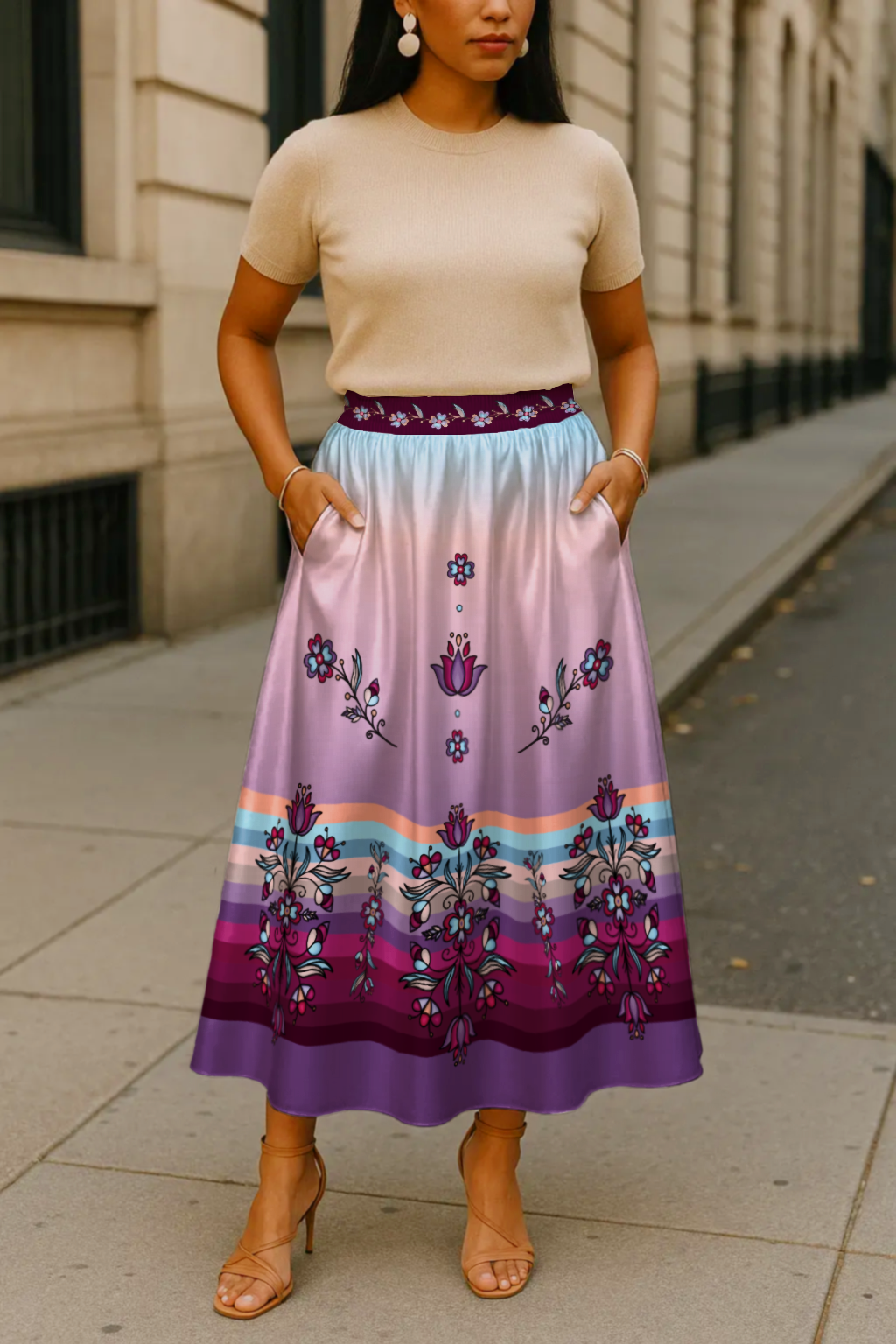 Snowdrop Serenade Skirt