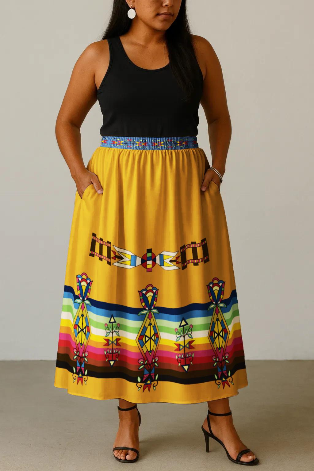 Spirit Journey Geometric 1 Skirt