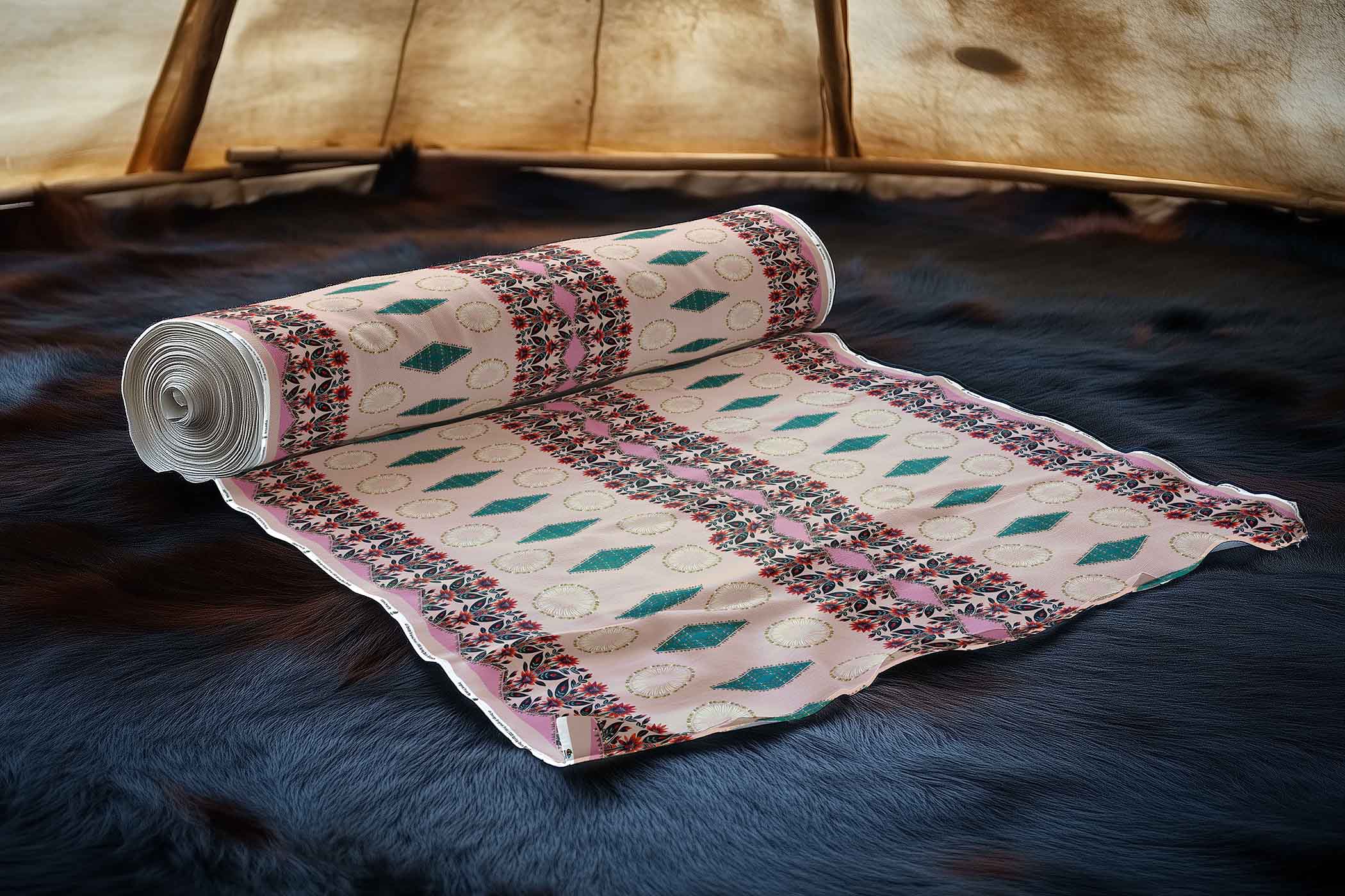 Spring Deco Blush 42 Inch Cotton Poplin Pre Order