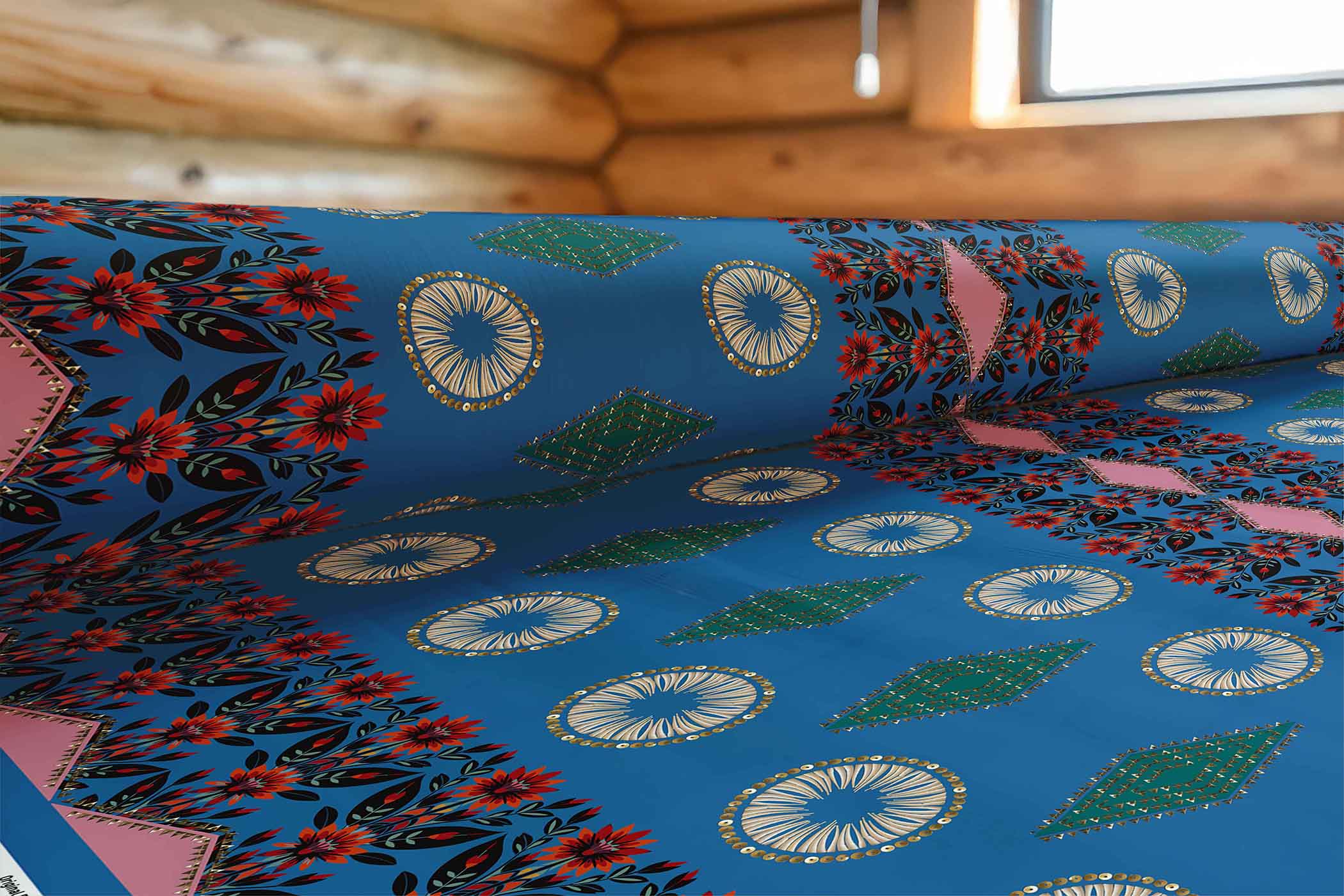 Spring Deco Sky 42 Inch Cotton Poplin Pre Order