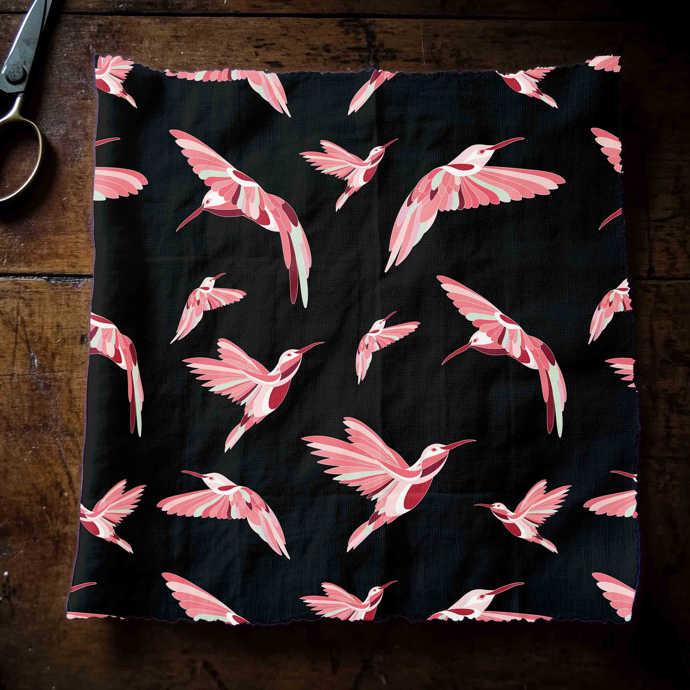 Strawberry Black 42 inch Cotton Poplin Pre Order