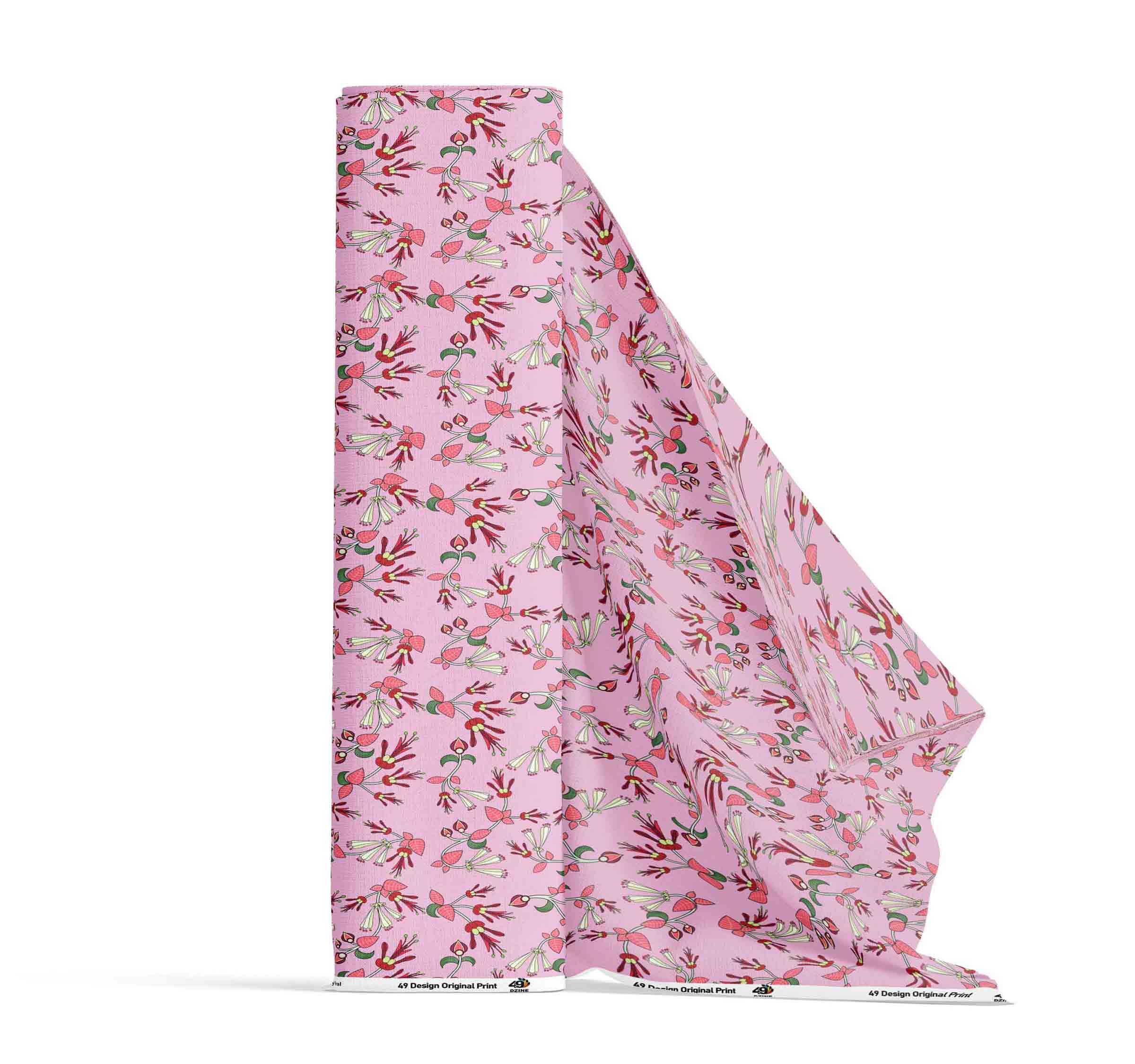 Strawberry Floral 42 inch Cotton Poplin Pre Order