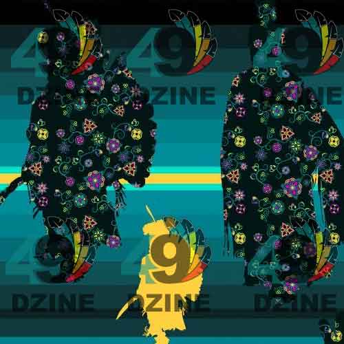Dancers Inspire Green 42 Inch Cotton Poplin Pre Order