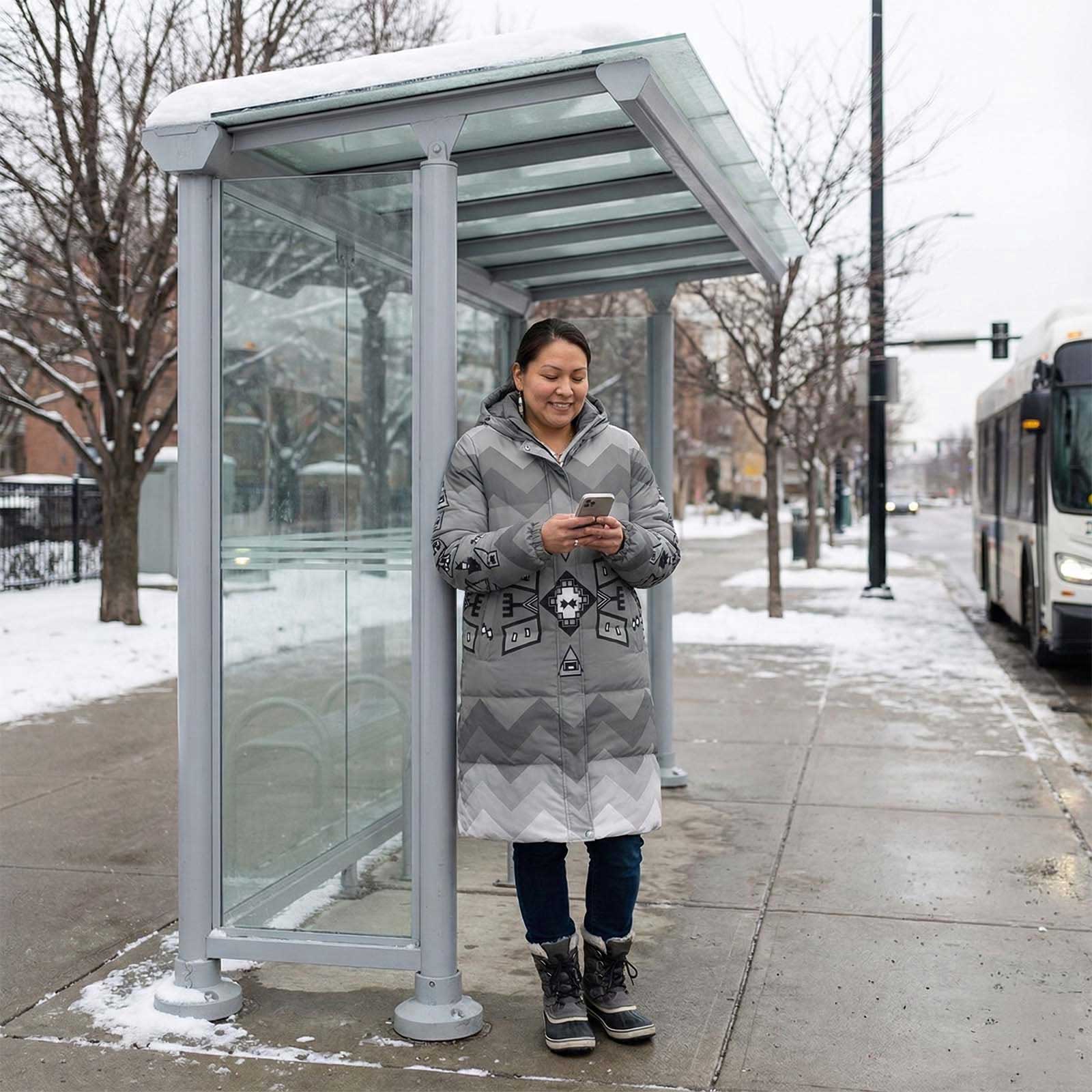 Thunder Drum Unisex Long Down Jacket