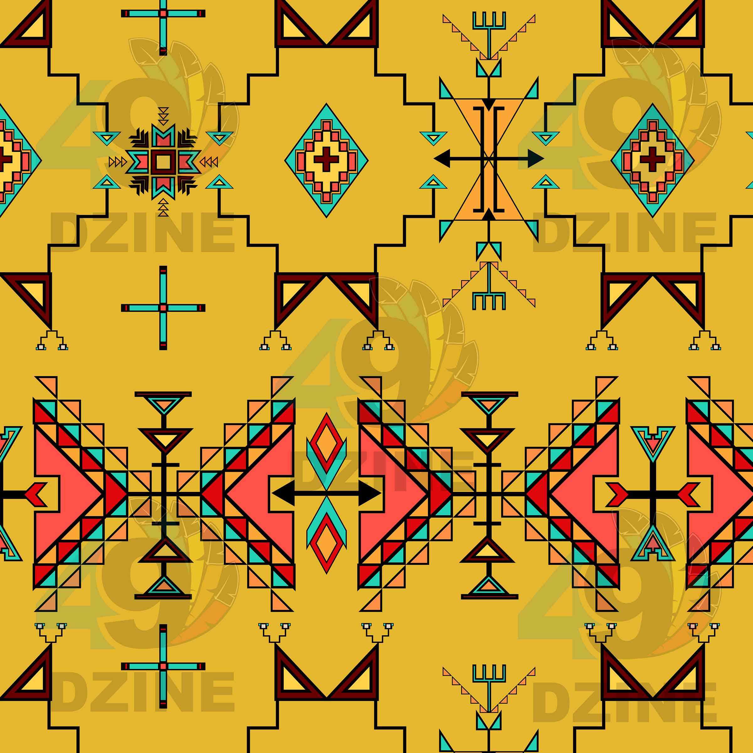 Thunder Flight Yellow 42 Inch Cotton Poplin Pre Order