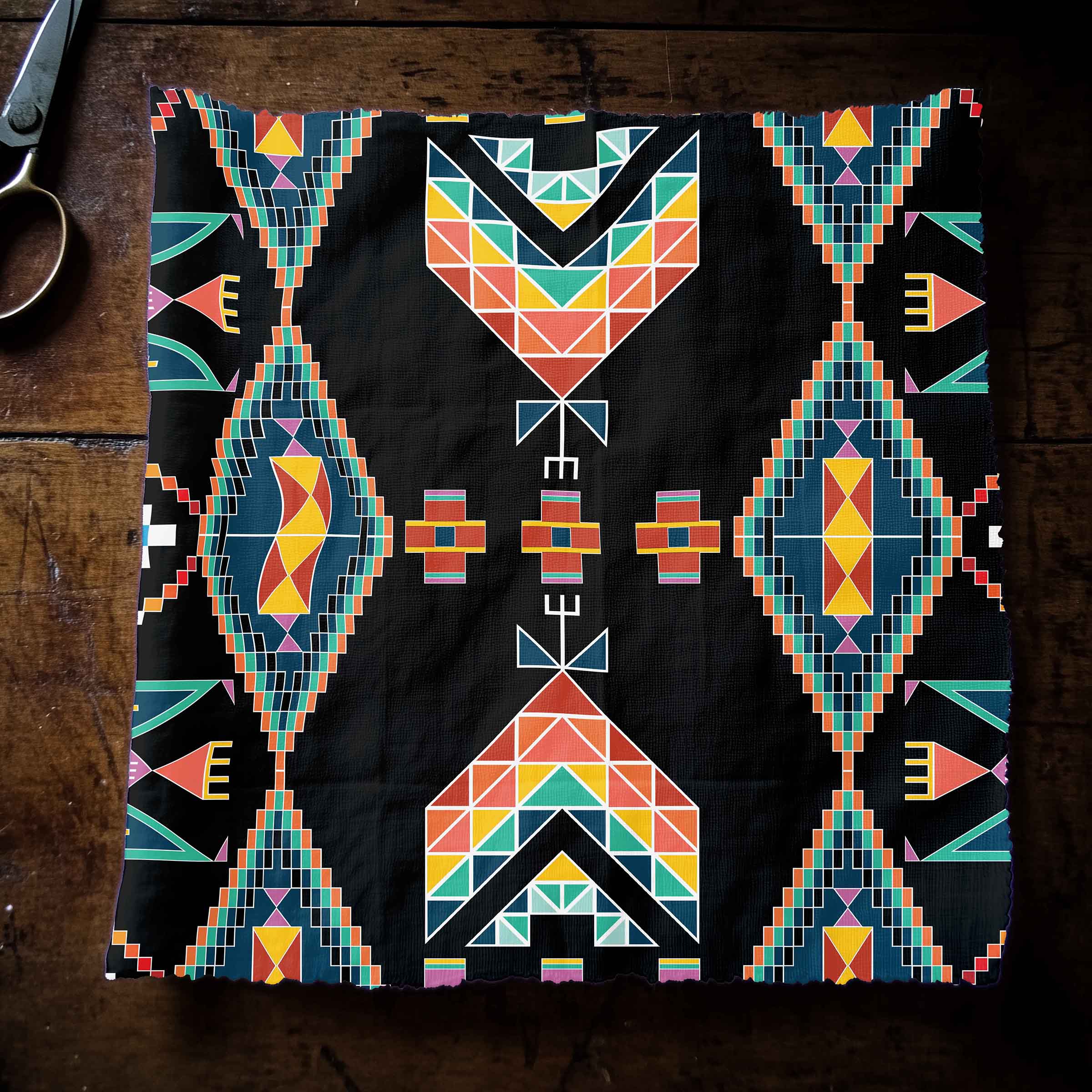 Travois Tipi Black 42 Inch Cotton Poplin Pre Order