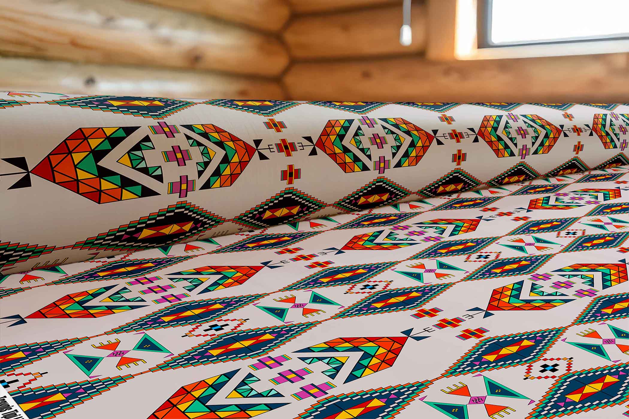 Travois Tipi Light Grey 42 Inch Cotton Poplin Pre Order