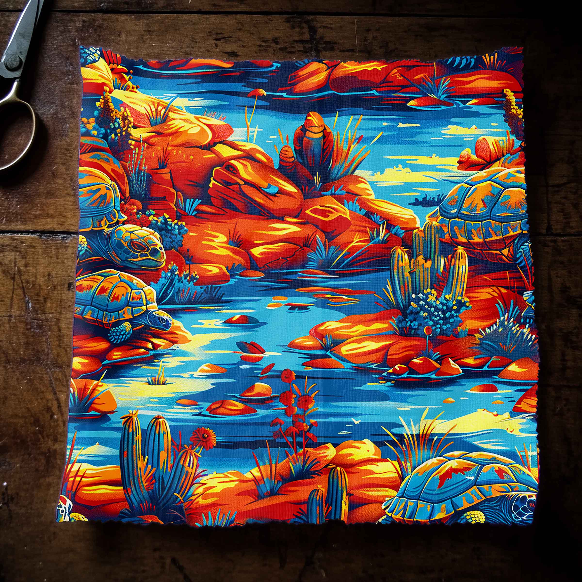 Turtle Power 42 Inch Cotton Poplin Pre Order