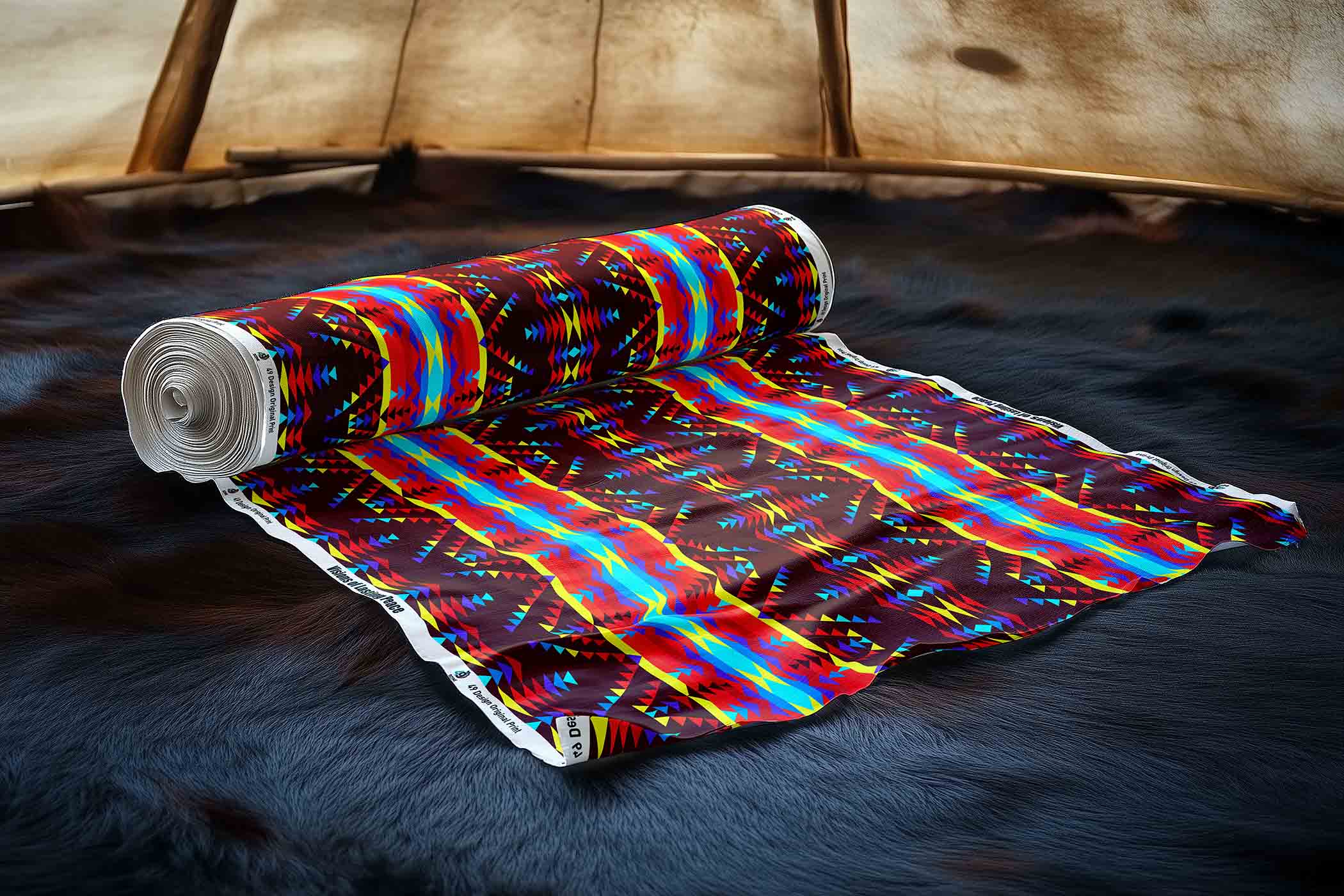 Visions Of Lasting Peace 42 Inch Cotton Poplin Pre Order
