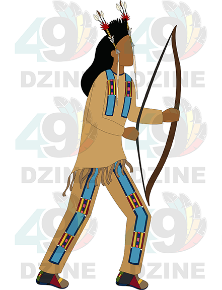 Warrior 1 Transfer (Various Sizes)