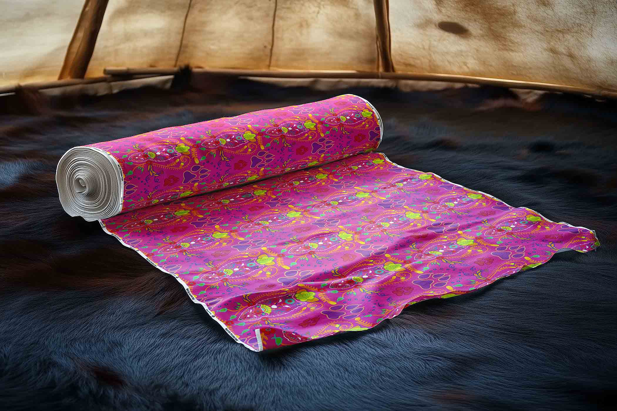 Wolf Kin Passion Fruit 42 inch Cotton Poplin Pre Order