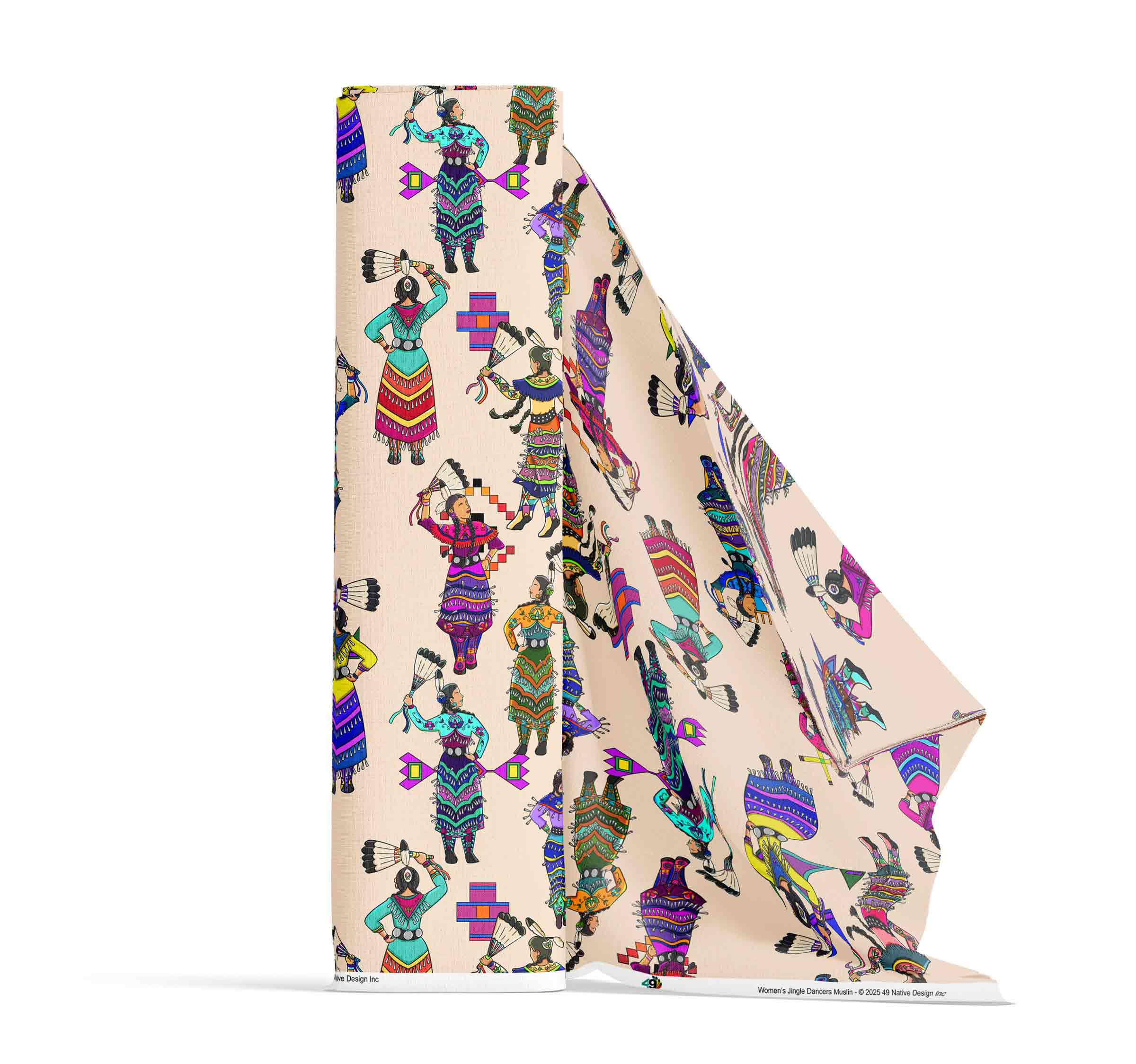 Women's Jingle Dancers Muslin Large 42 Inch Cotton Poplin Pre Order