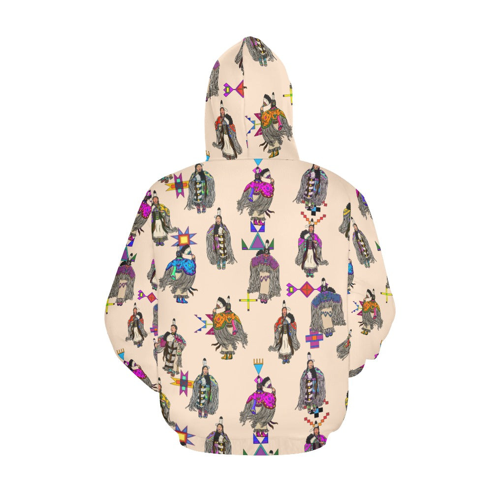 Women's Tradish Dancers Muslin Hoodie for Women (USA Size)