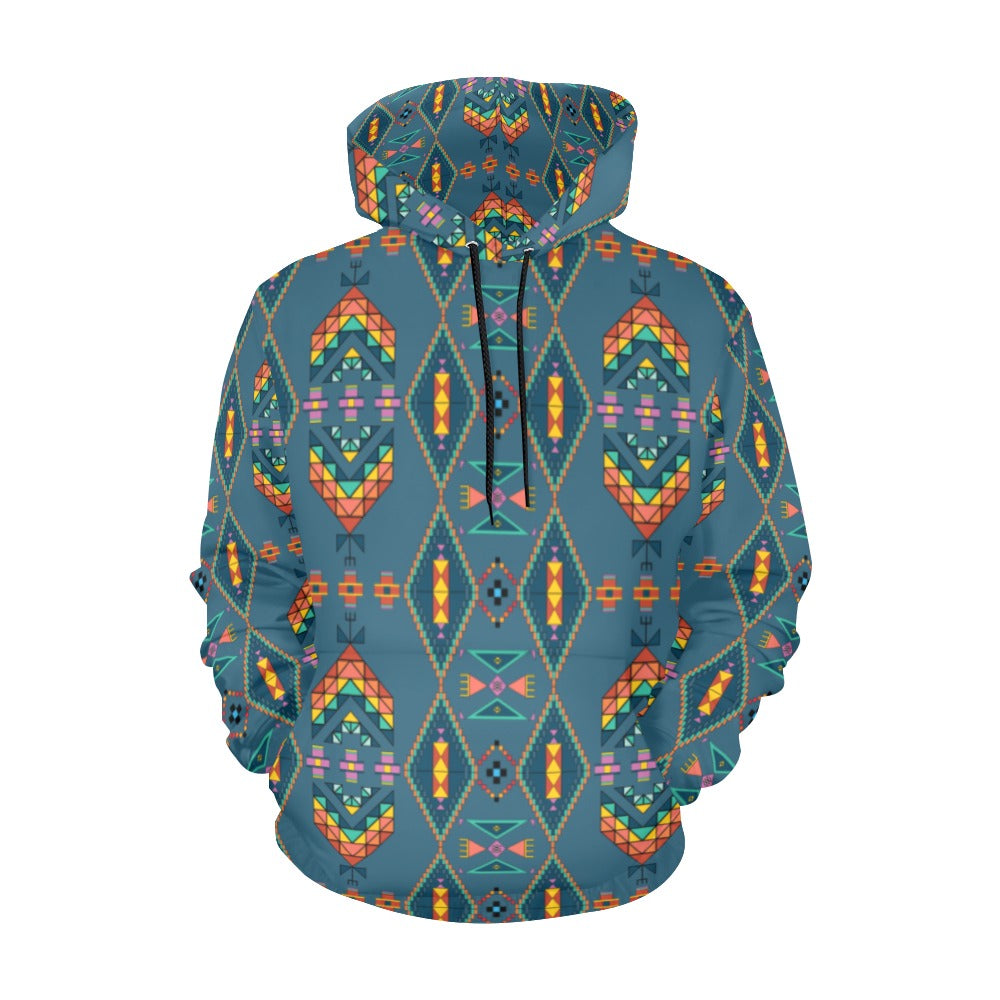 Travois Tipi Deep Lake Hoodie for Men (USA Size)