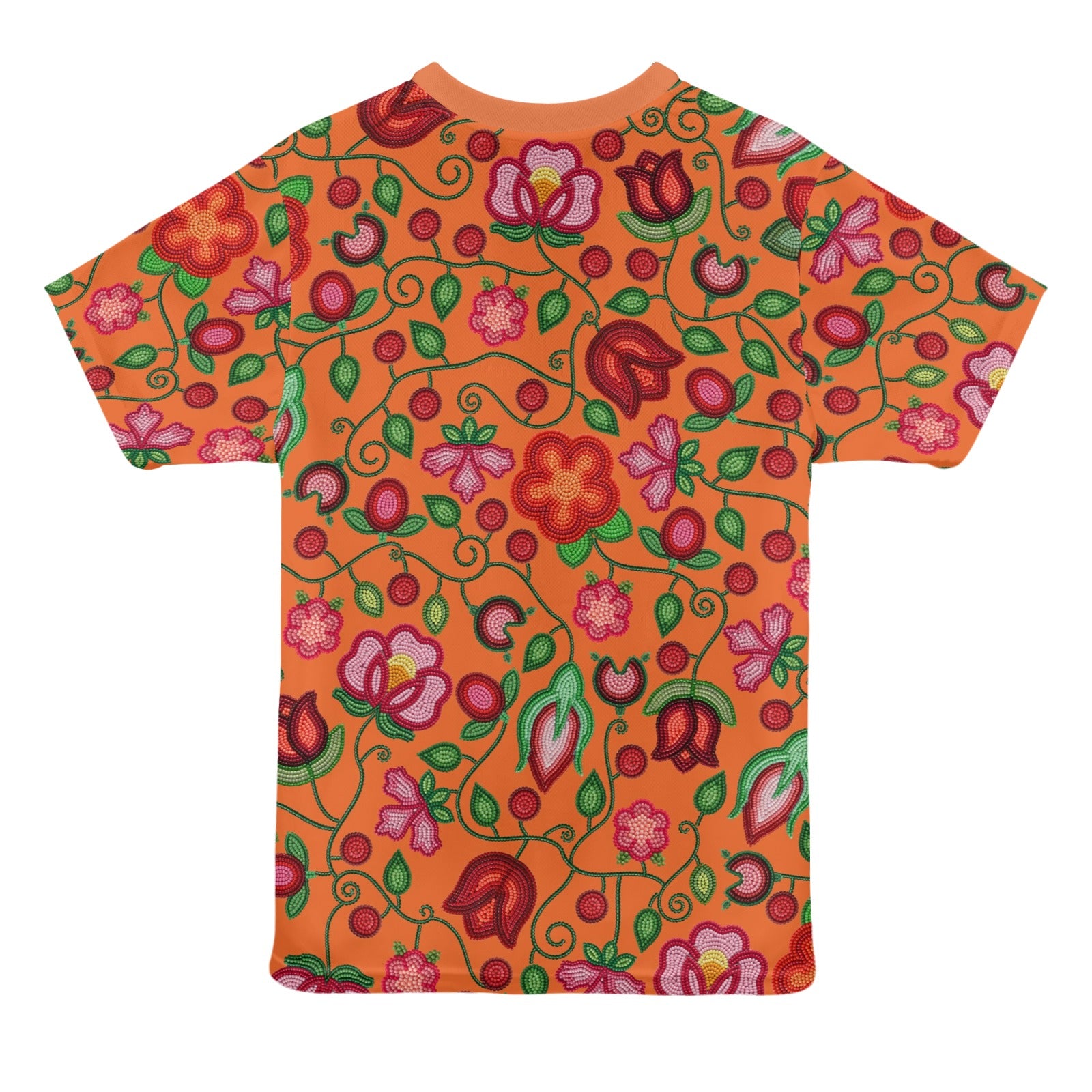 Rose Reverie Orange T-shirt for Women