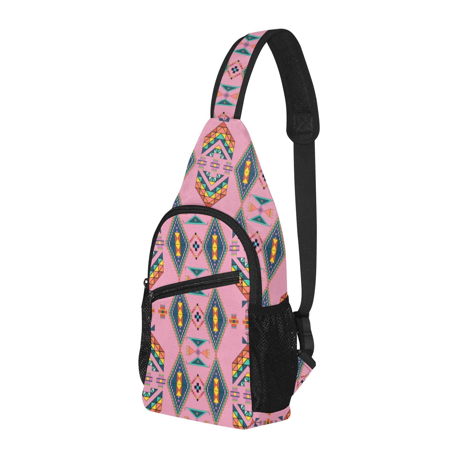Travois Tipi Dusky Sunset Chest Bag