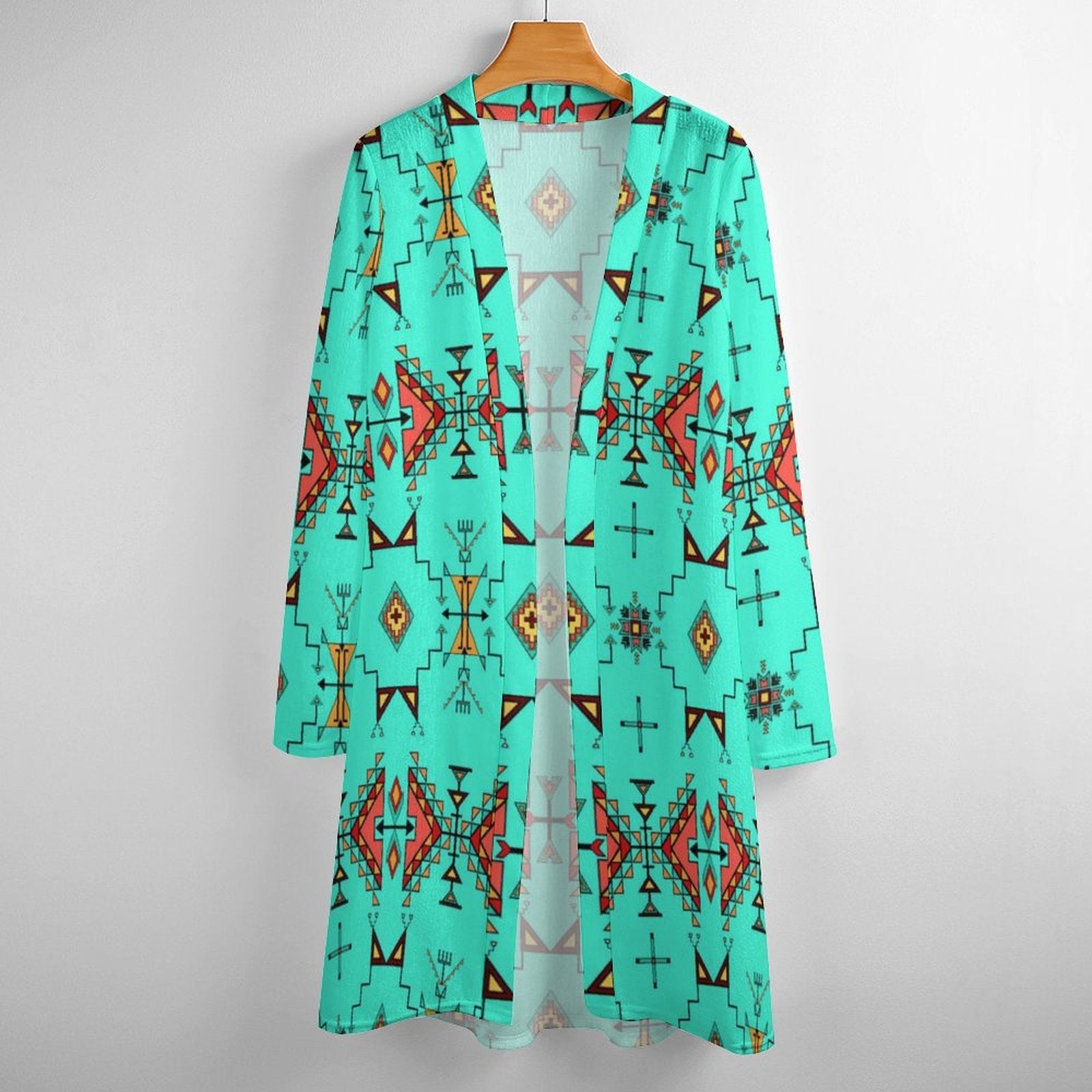 Thunder Flight Turquoise Cardigan
