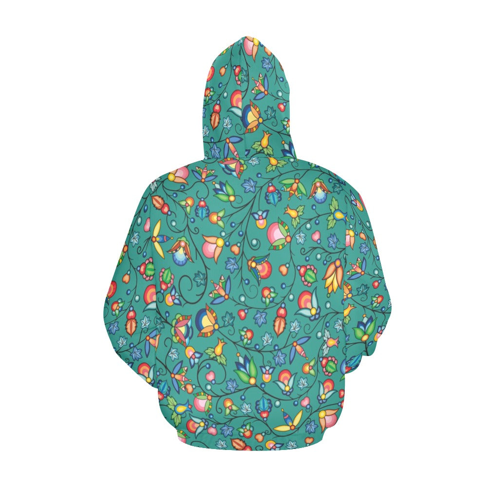 Prairie Plains Spirit Afternoon Sky Hoodie for Men (USA Size)