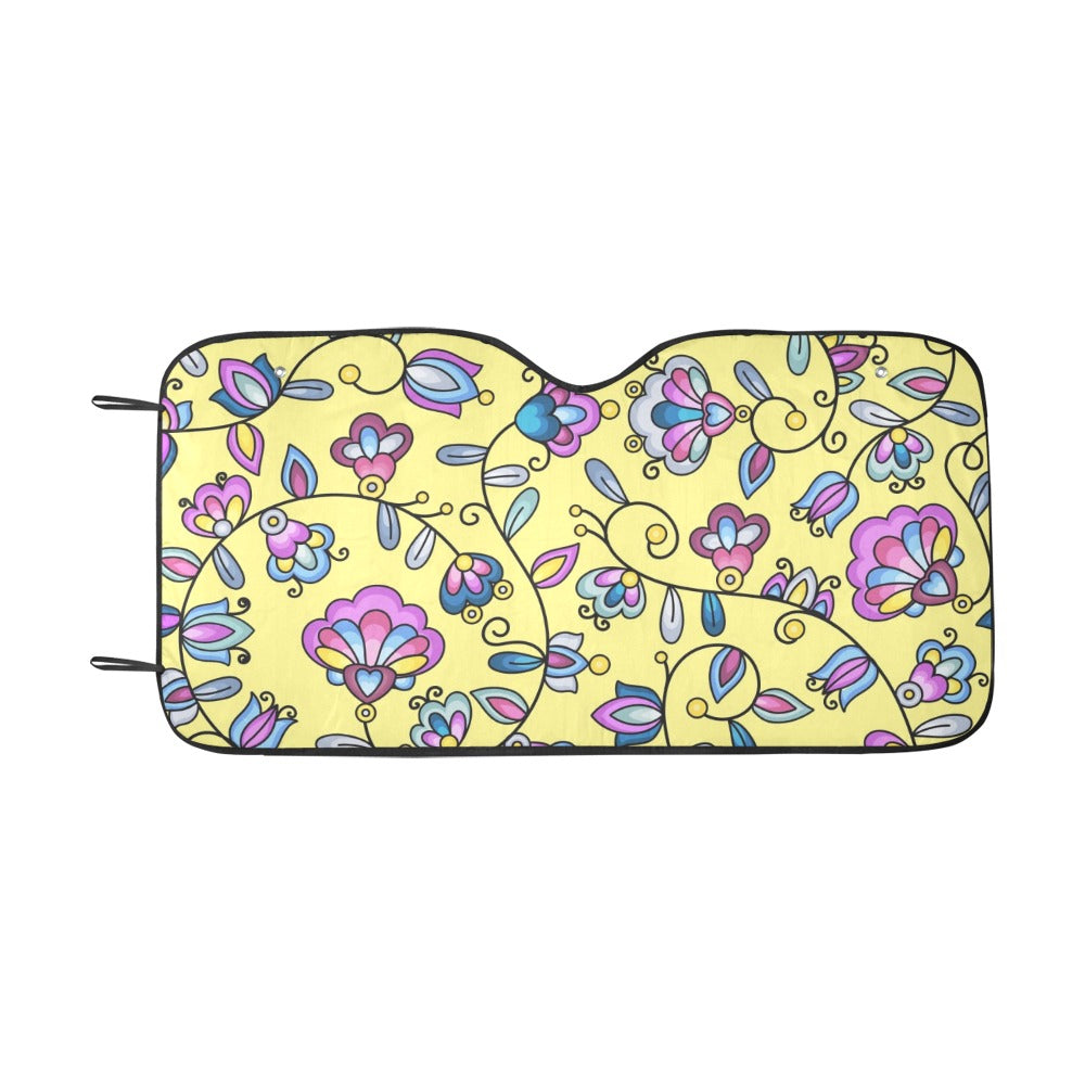 Autumn Bundle Blessing Yellow Car Sun Shade 55"x30"