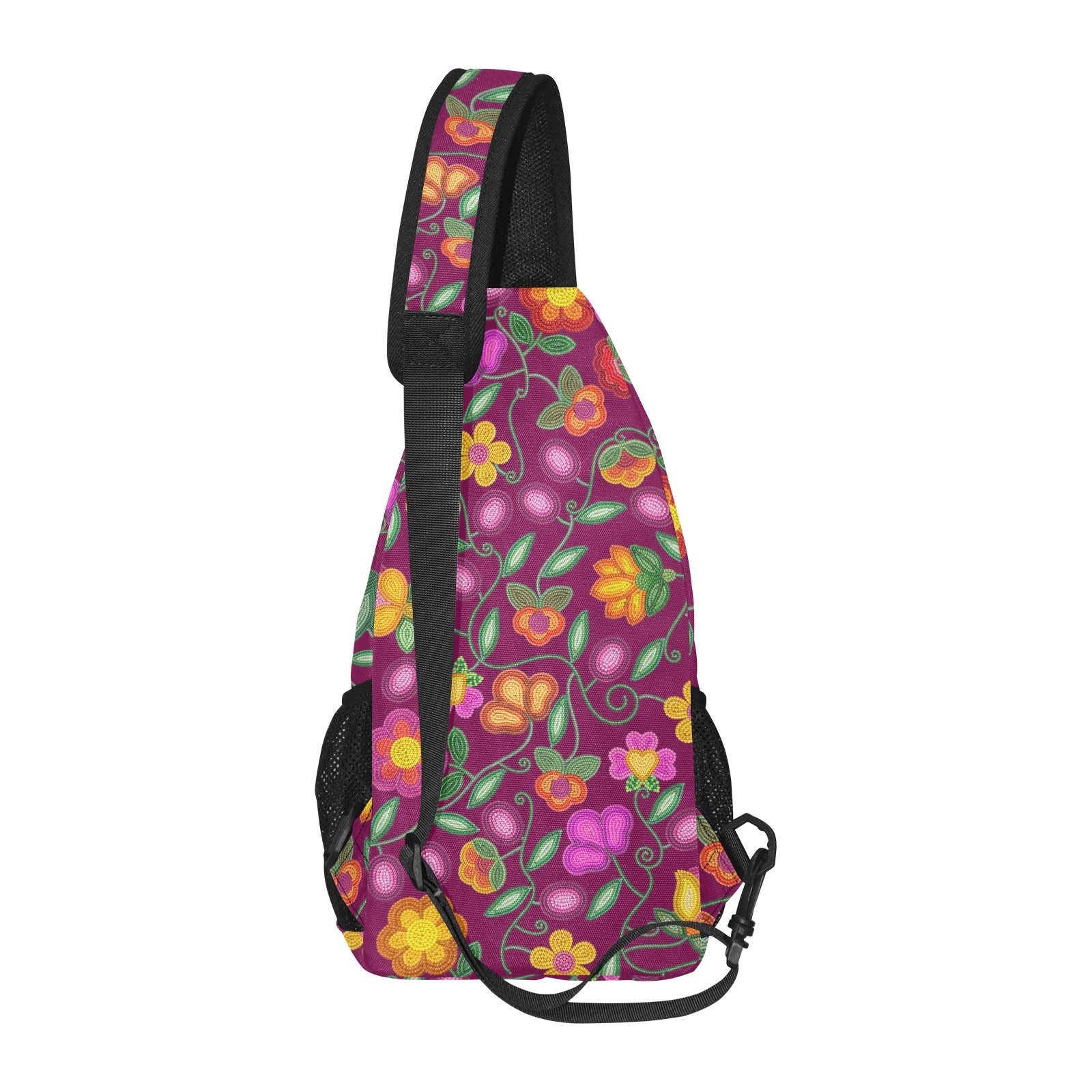 Boreal Bounty Dark Magenta Chest Bag