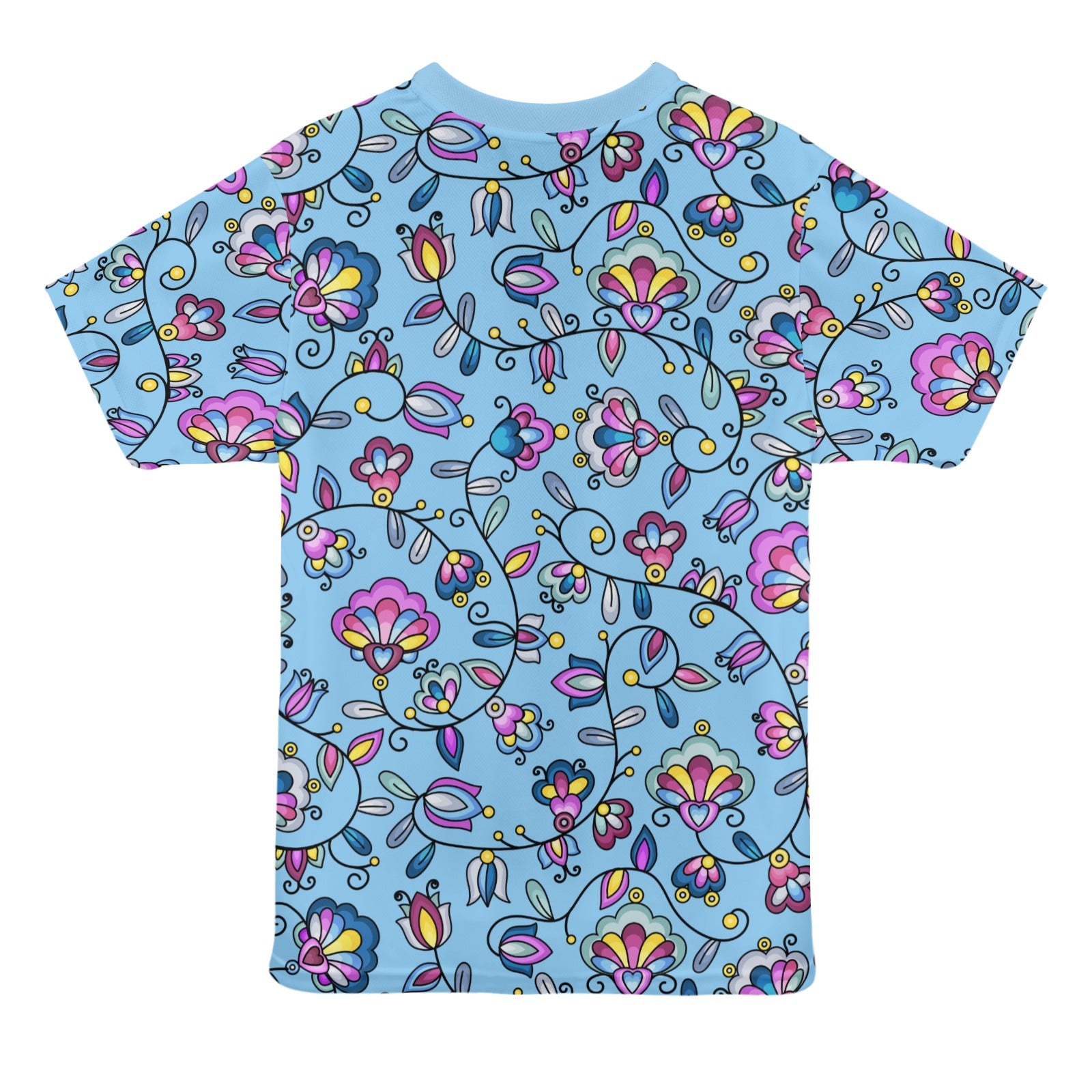 Autumn Bundle Blessing Blue T-shirt for Women