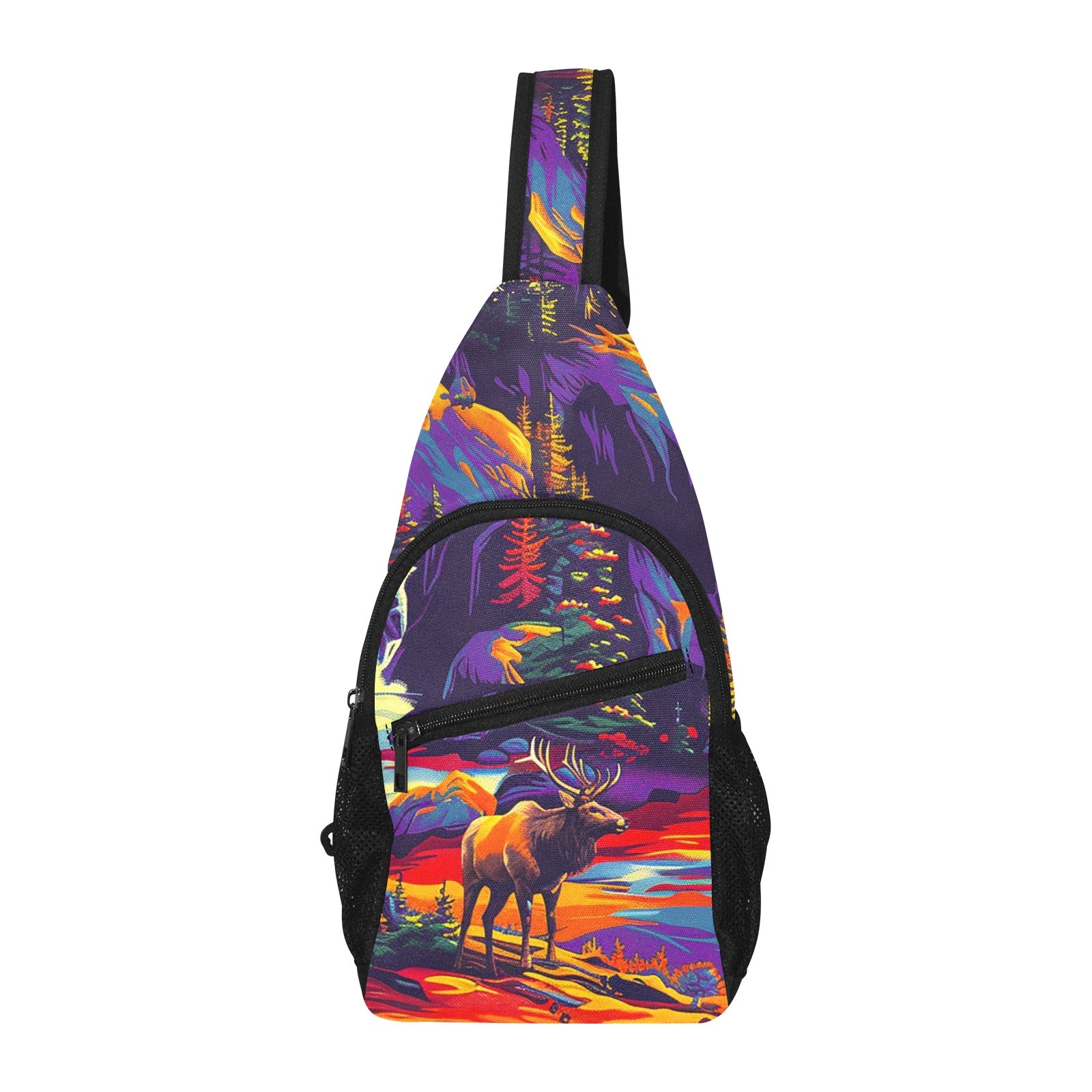 Roaming Elk All Chest Bag