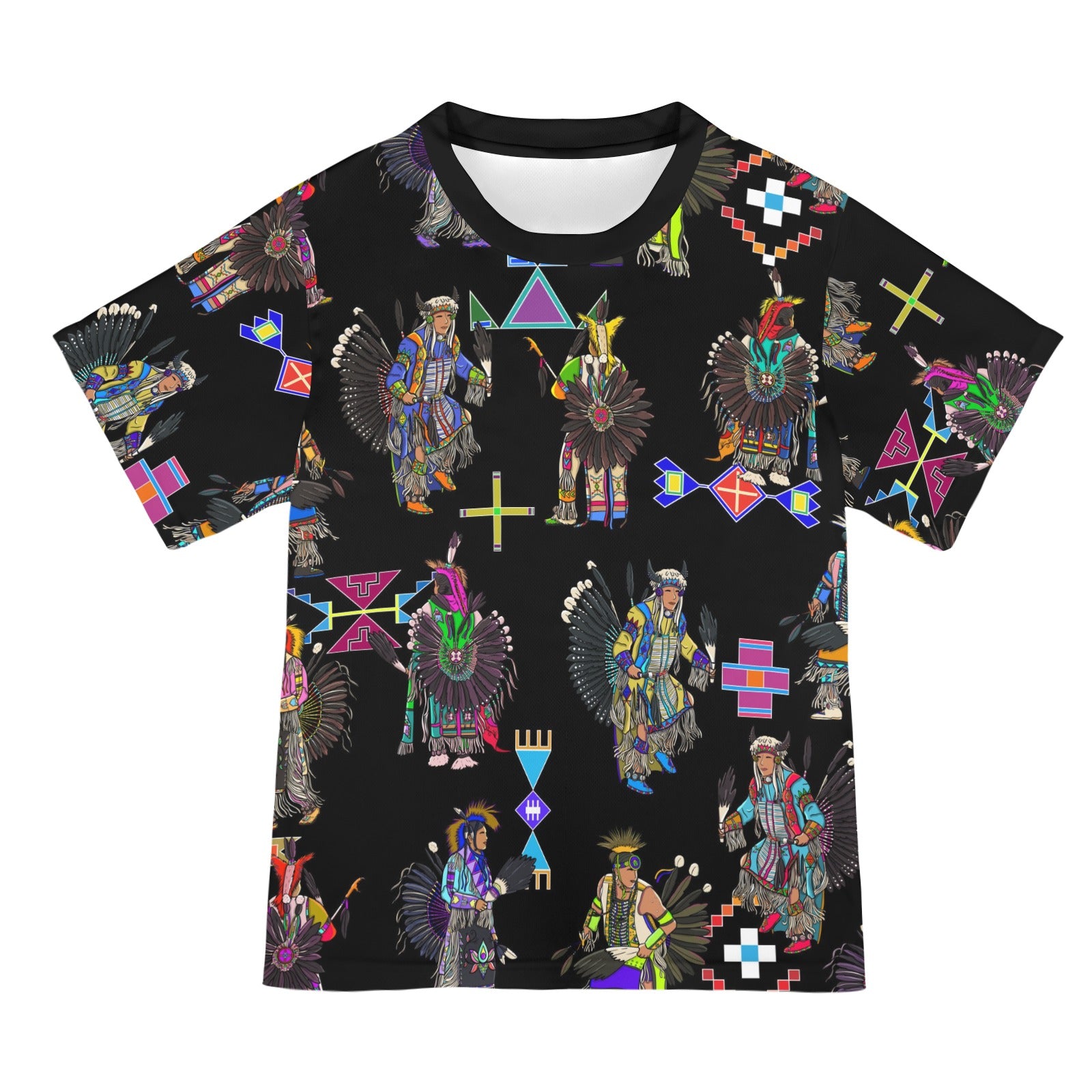 Men's Tradish Dancers Black T-shirt for Women