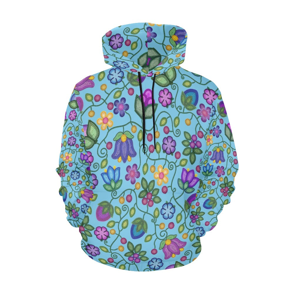 Bloom Uplift Sky All Over Print Hoodie for Women (USA Size)