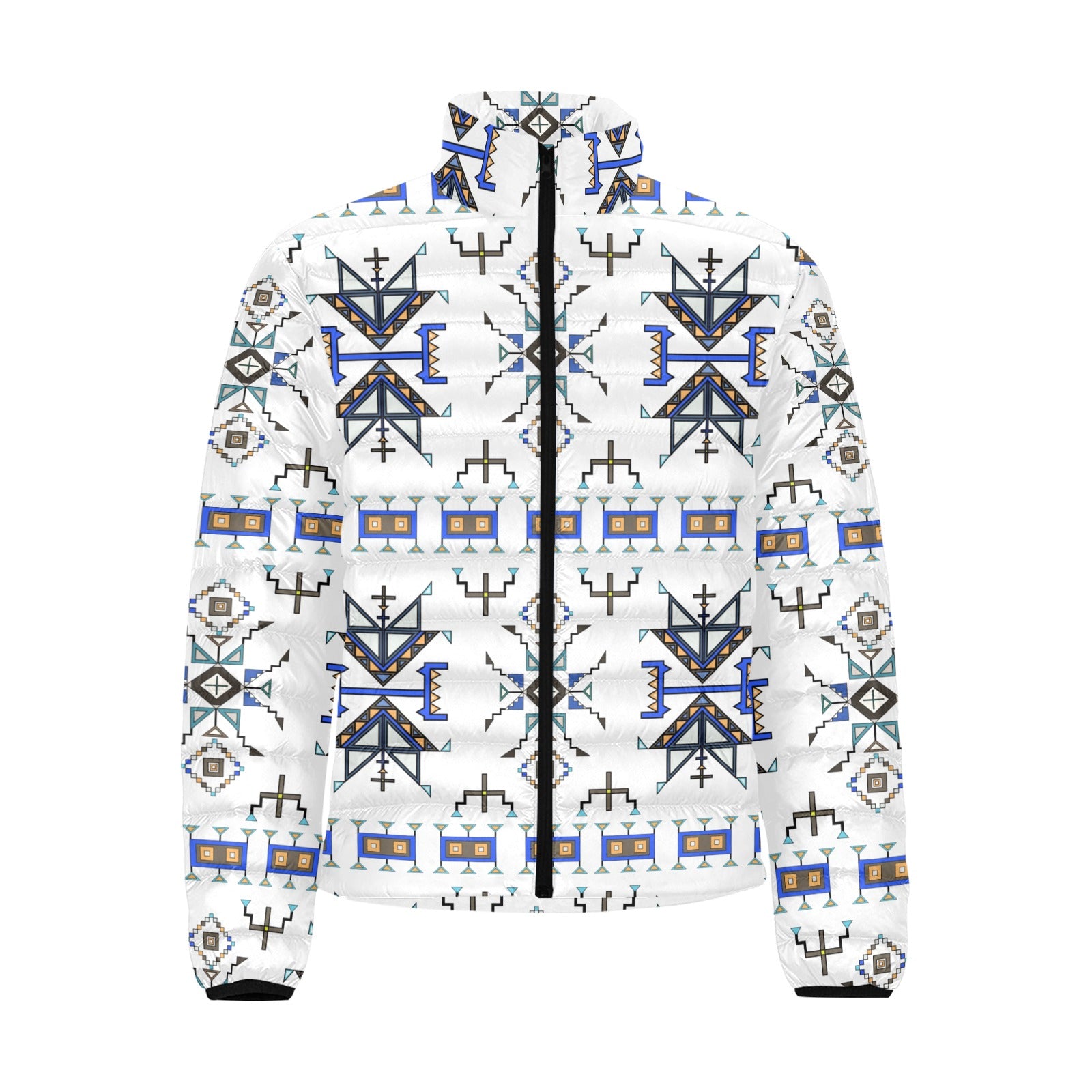 Eagle Strike White Men's Padded Jacket