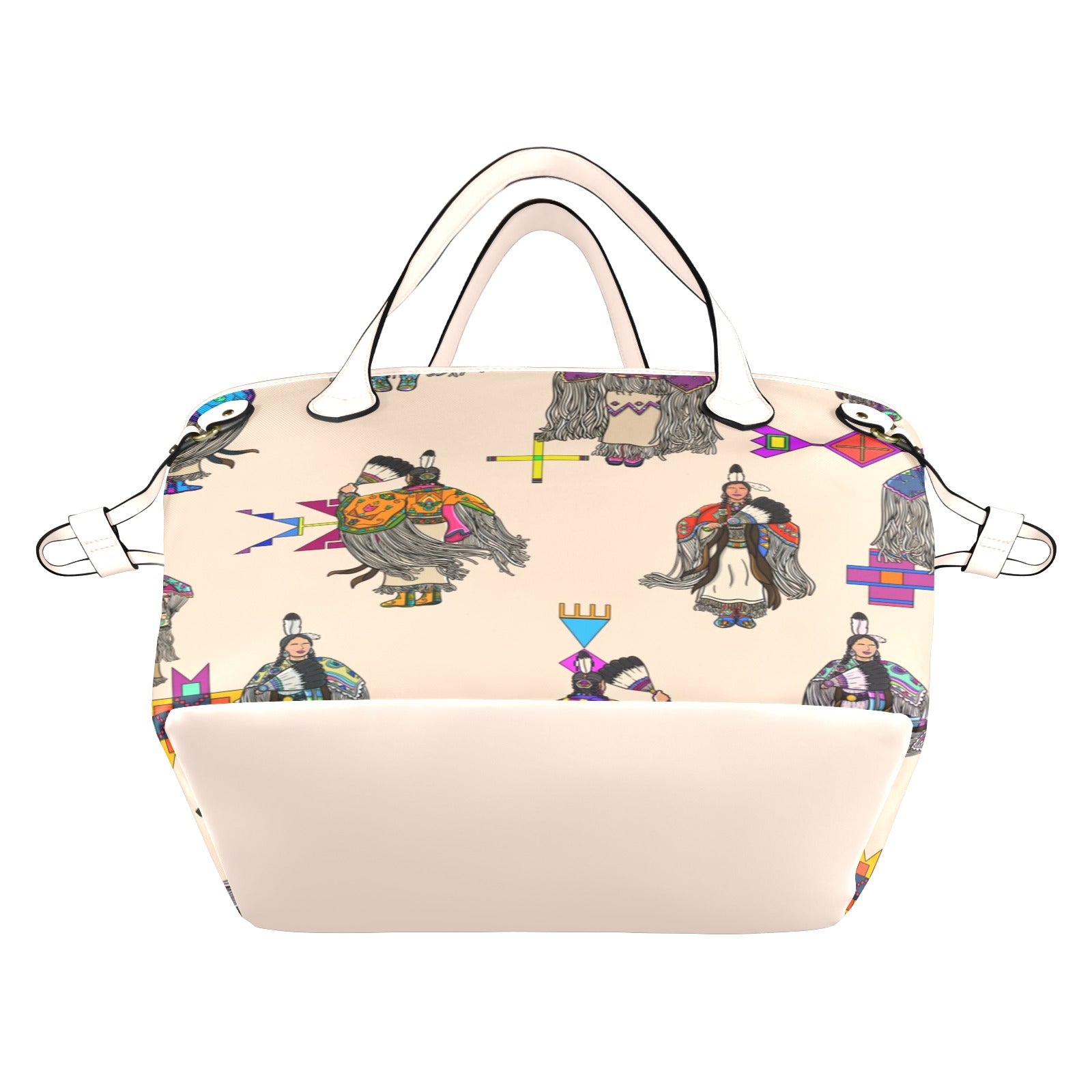 Women's Tradish Dancers Muslin Clover Canvas Tote Bag