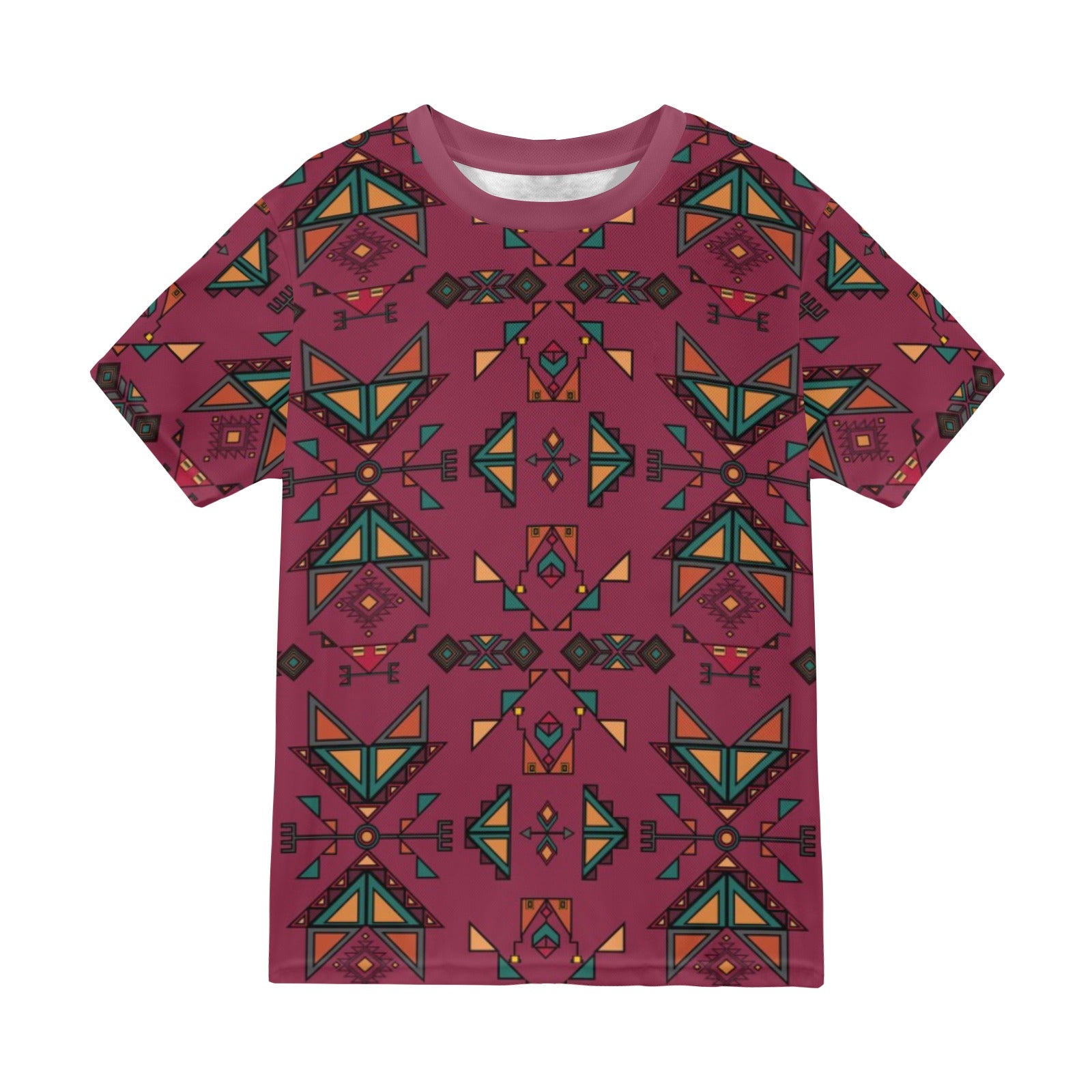Arrow dawn Maroon T-shirt for Men