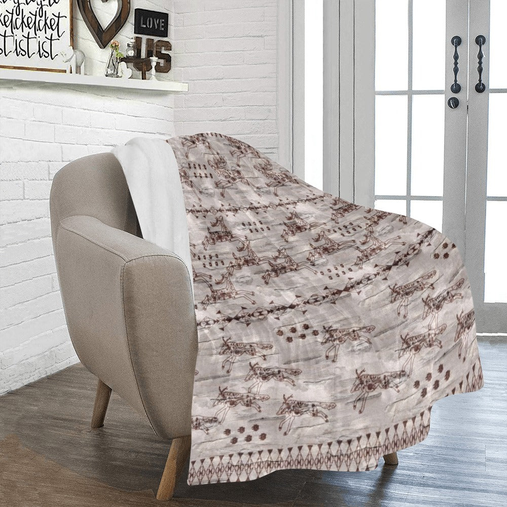 Wild Run Ultra-Soft Micro Fleece Blanket 50"x60"