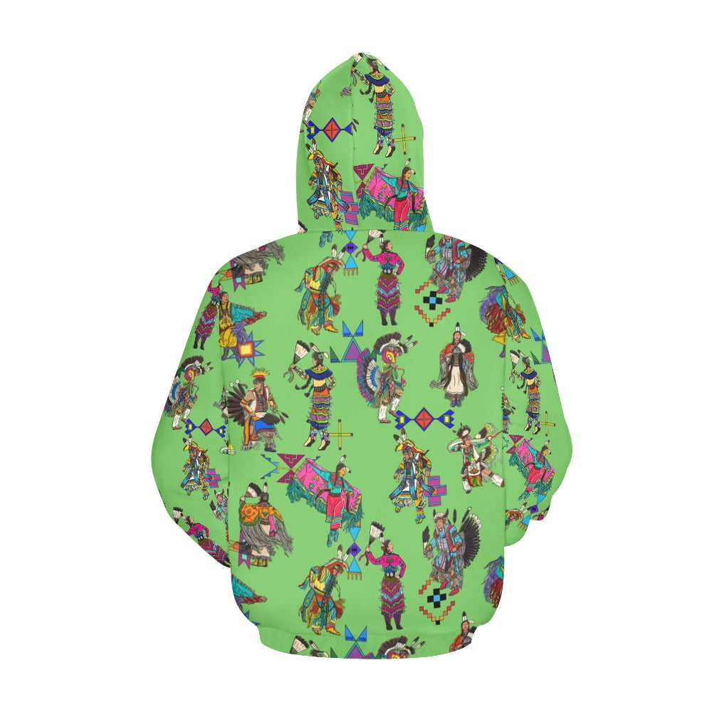 Grand Entry Dancers Grass Hoodie for Women (USA Size)