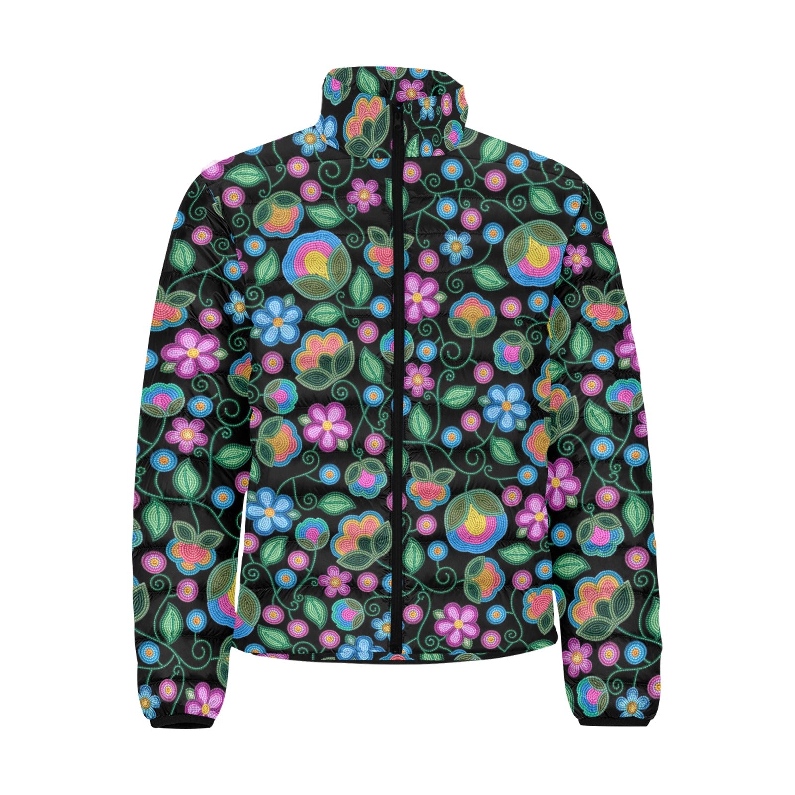 Turquoise Sunbeam Men's Padded Jacket
